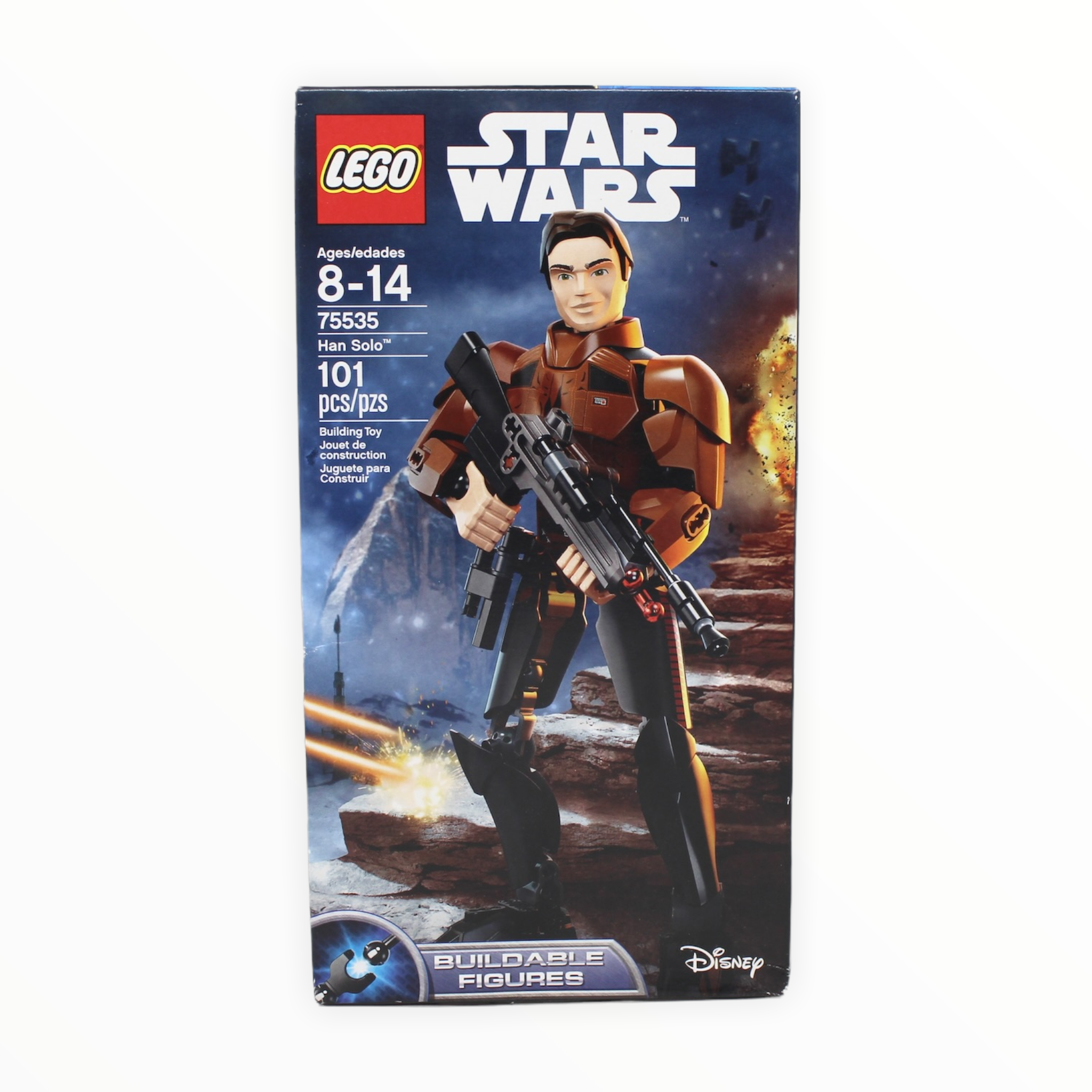 Retired Set 75535 Star Wars Buildable Figures Han Solo