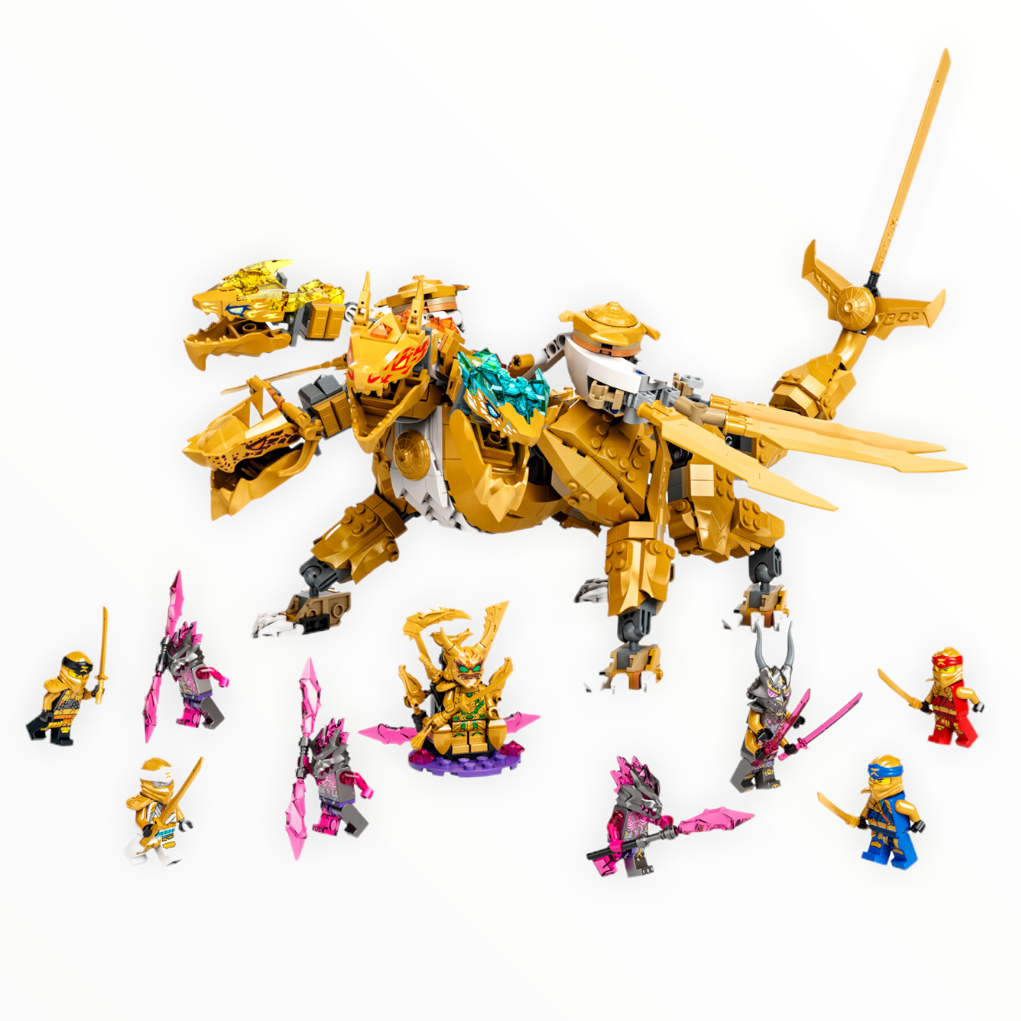 71774 Ninjago Lloyd’s Golden Ultra Dragon