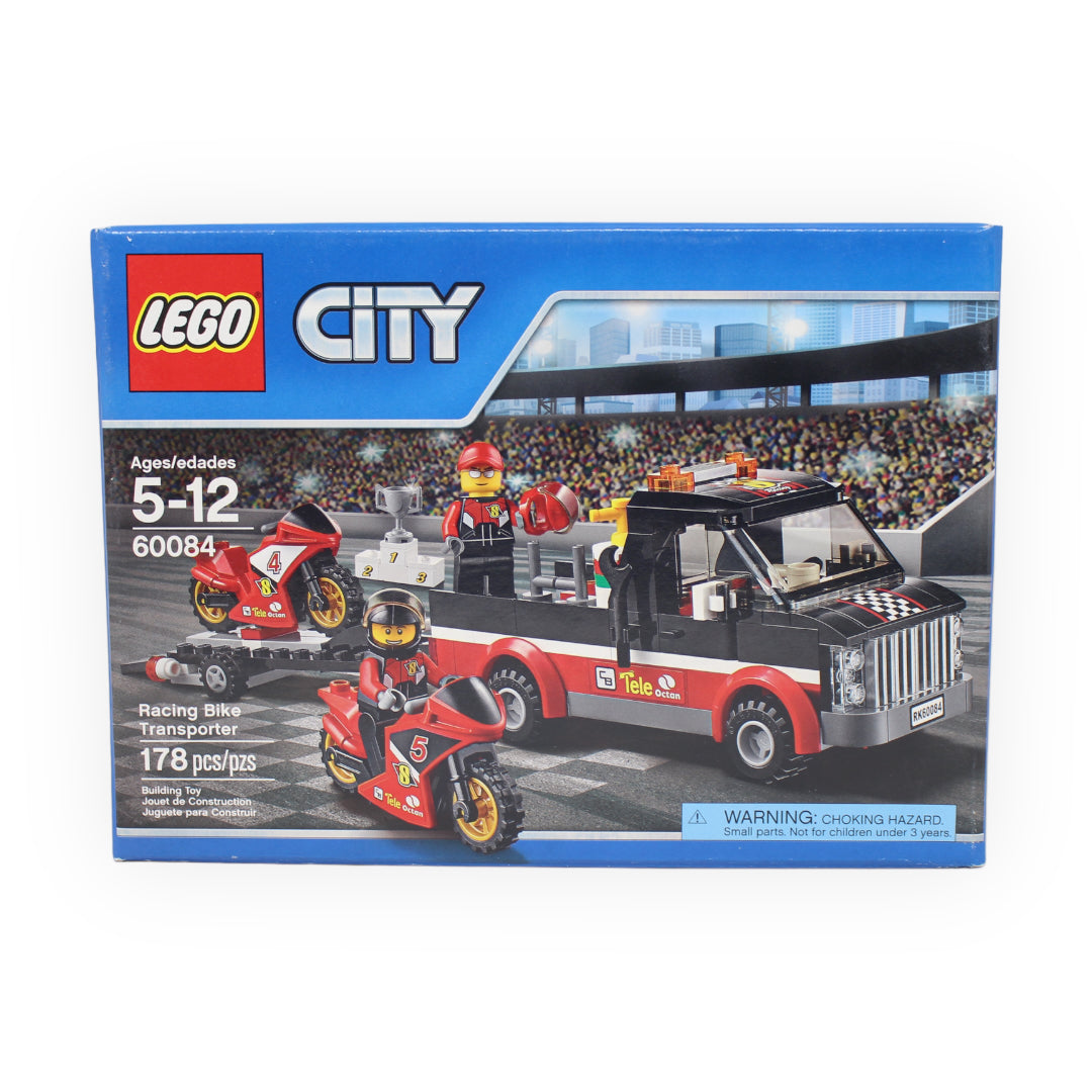 Retired Set 60084 City Racing Bike Transporter