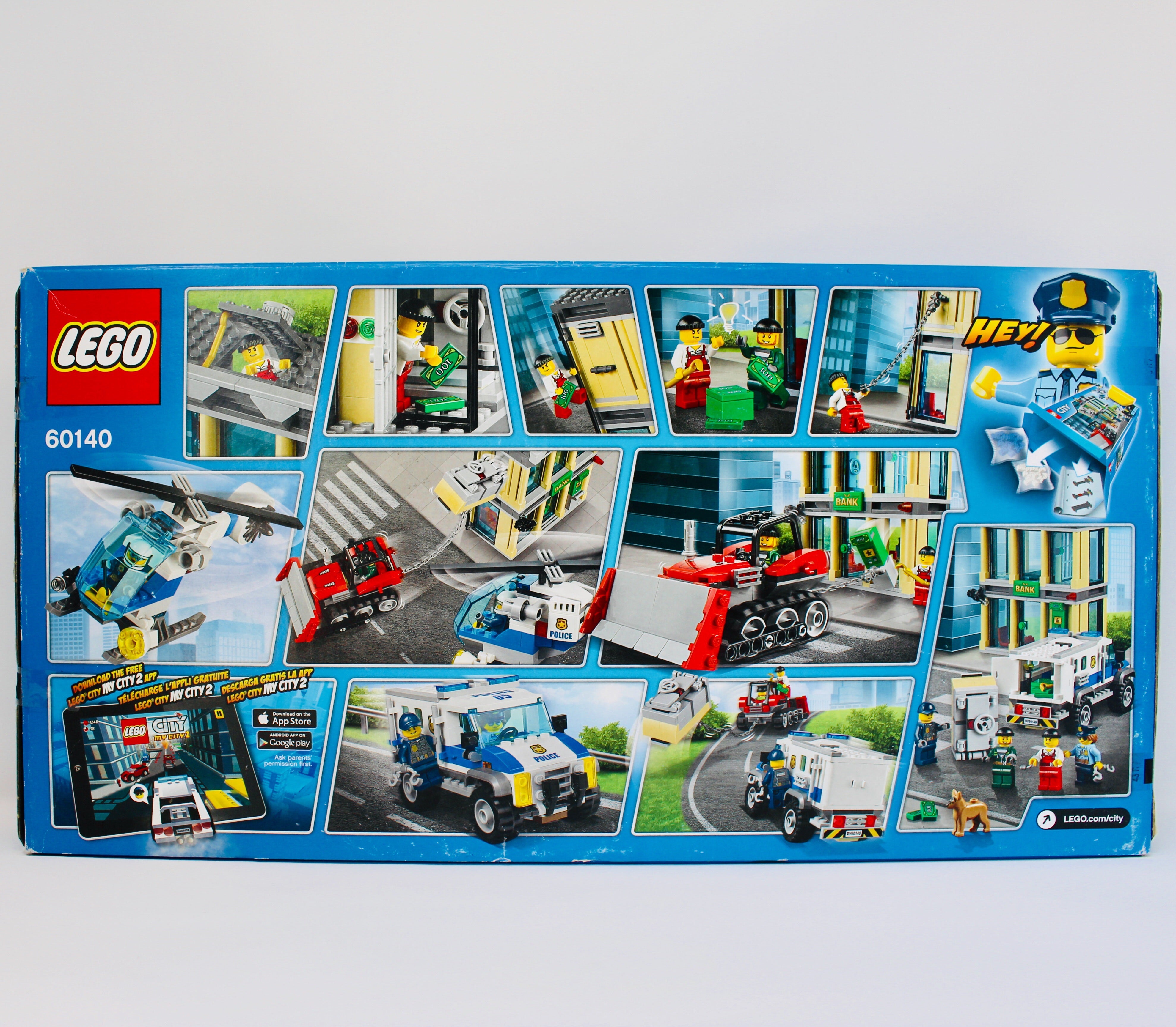 Lego bulldozer bank heist cheap