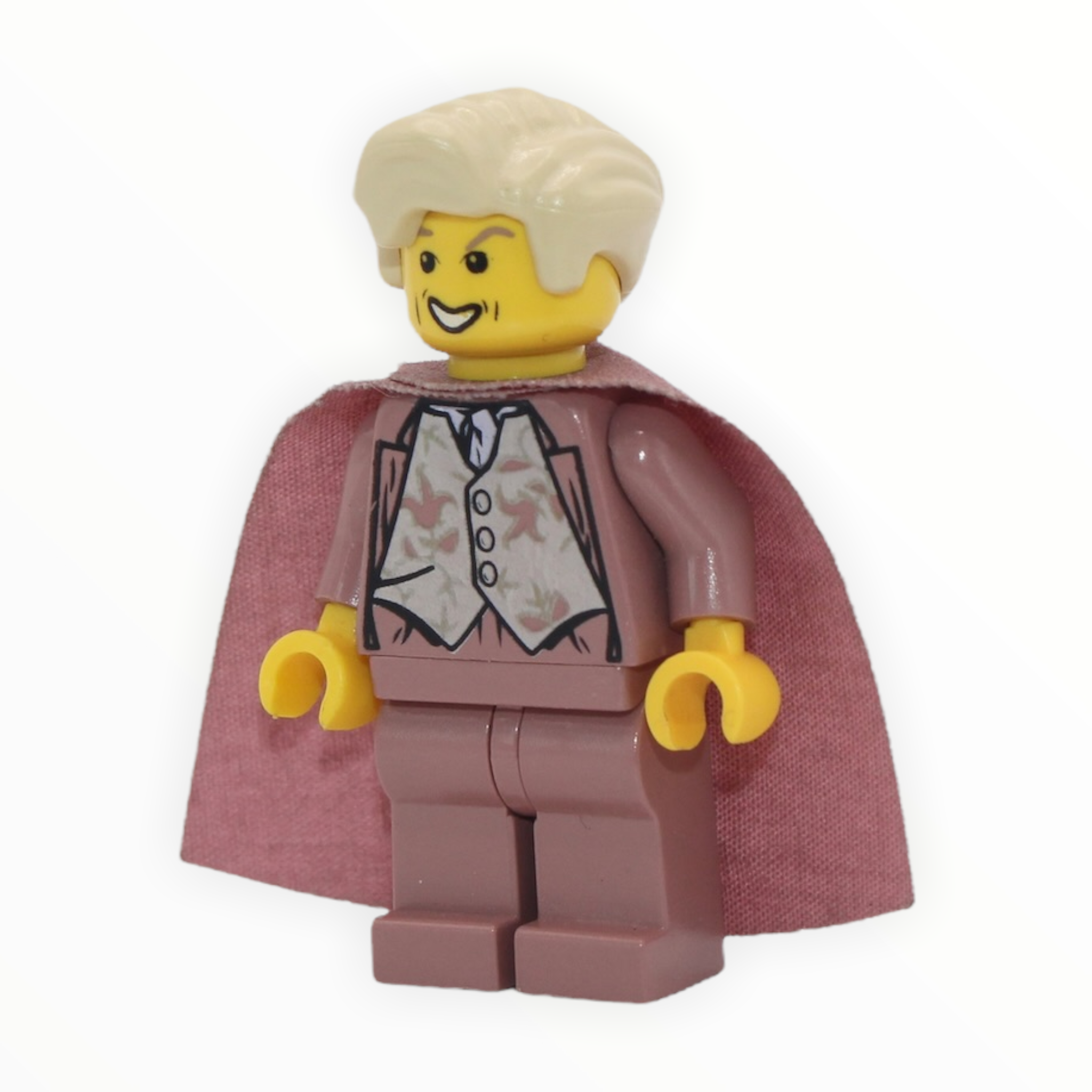 Professor Gilderoy Lockhart (sand red outfit, yellow skin)