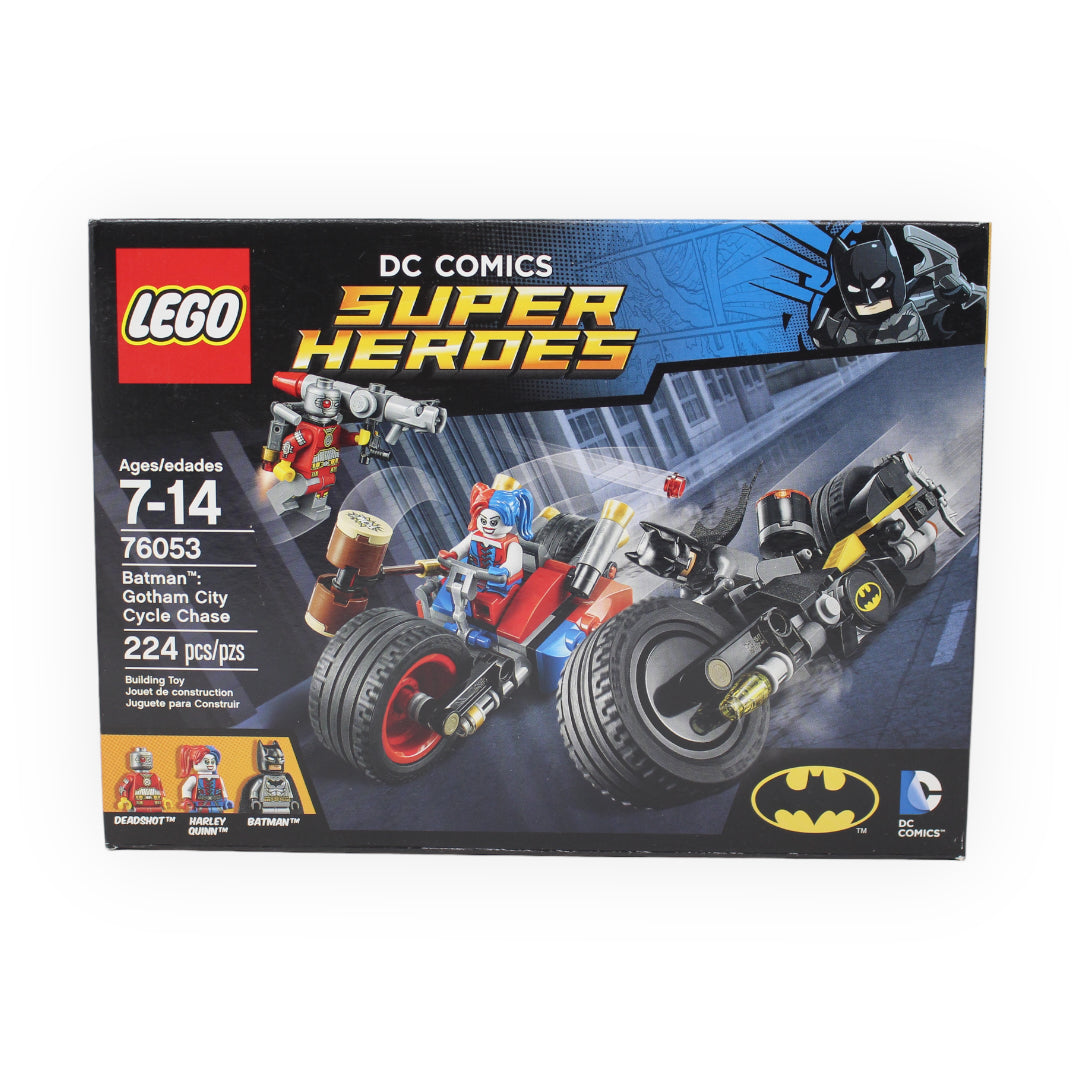 Retired Set 76053 DC Super Heroes Batman: Gotham City Cycle Chase