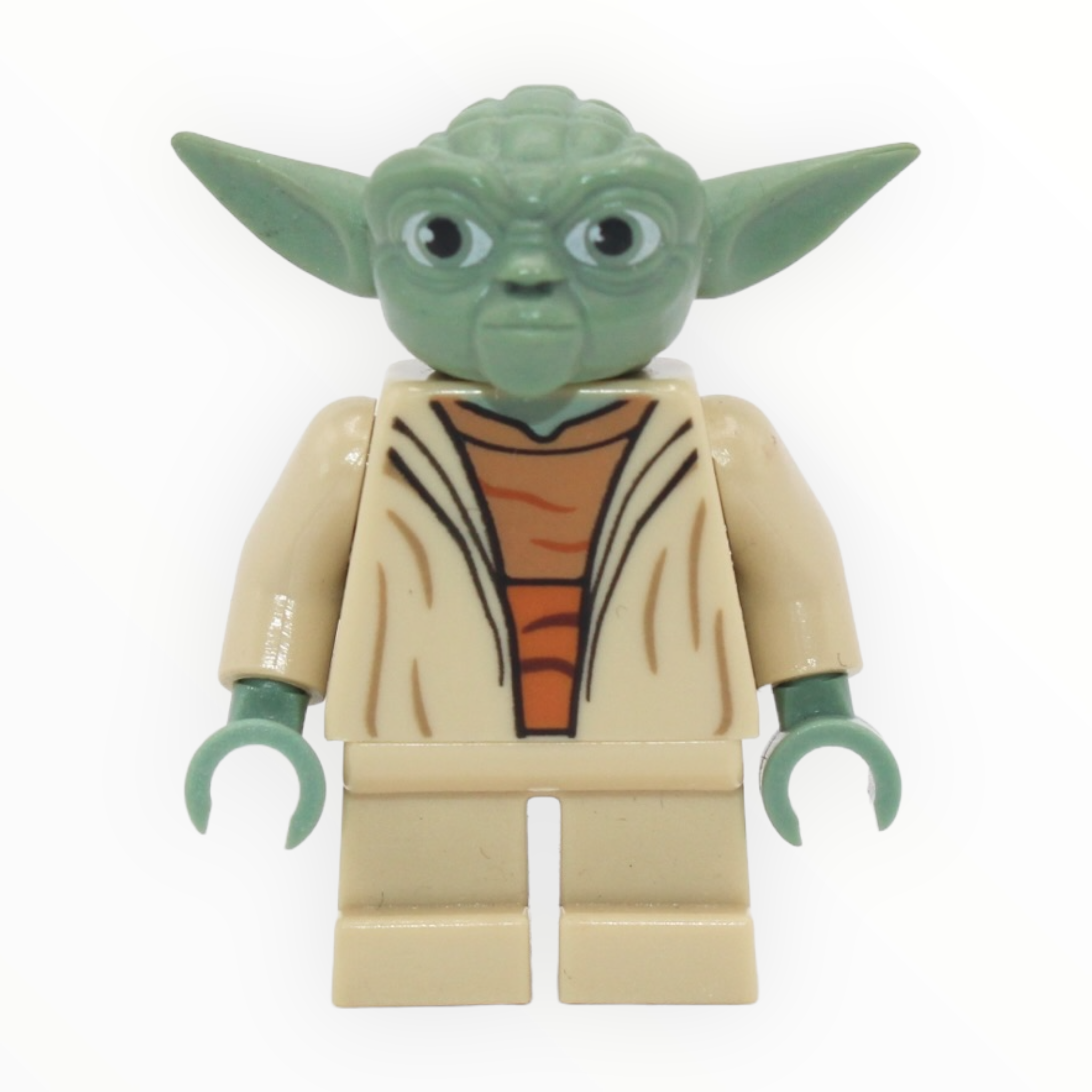 Yoda (Clone Wars, white hair, back printing)