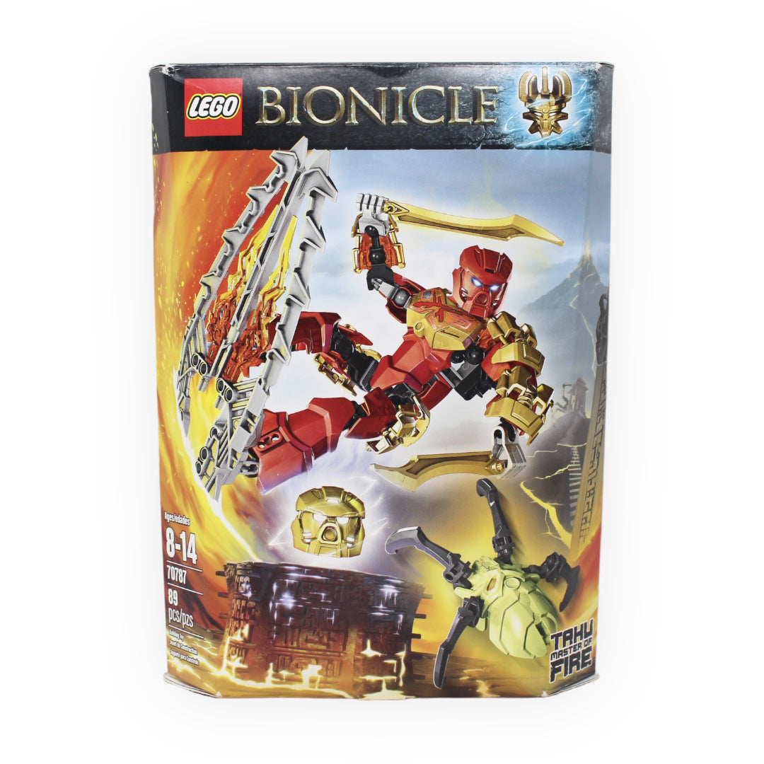 Certified Used Set 70787 Bionicle Tahu Master of Fire