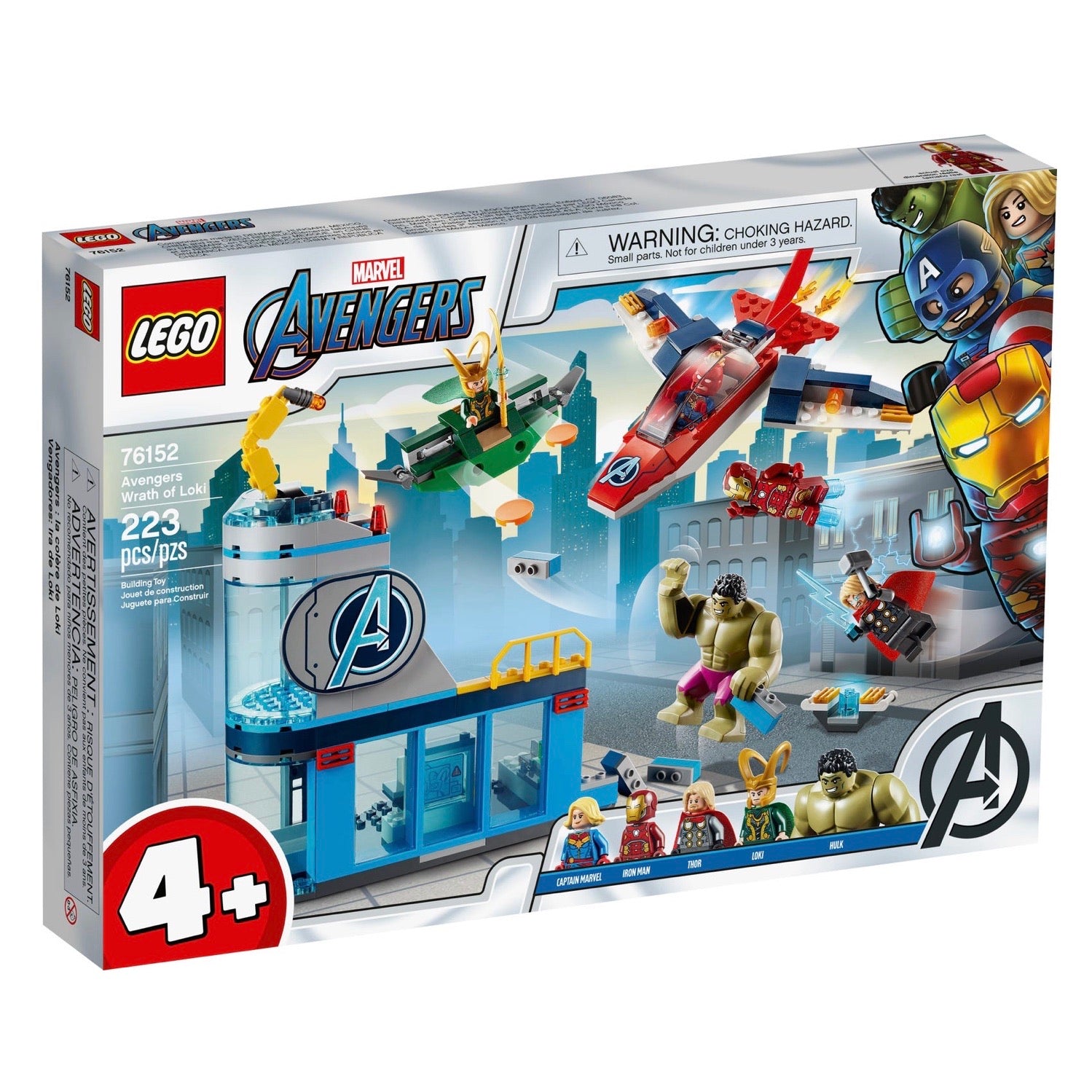 Retired Set 76152 Avengers Wrath of Loki