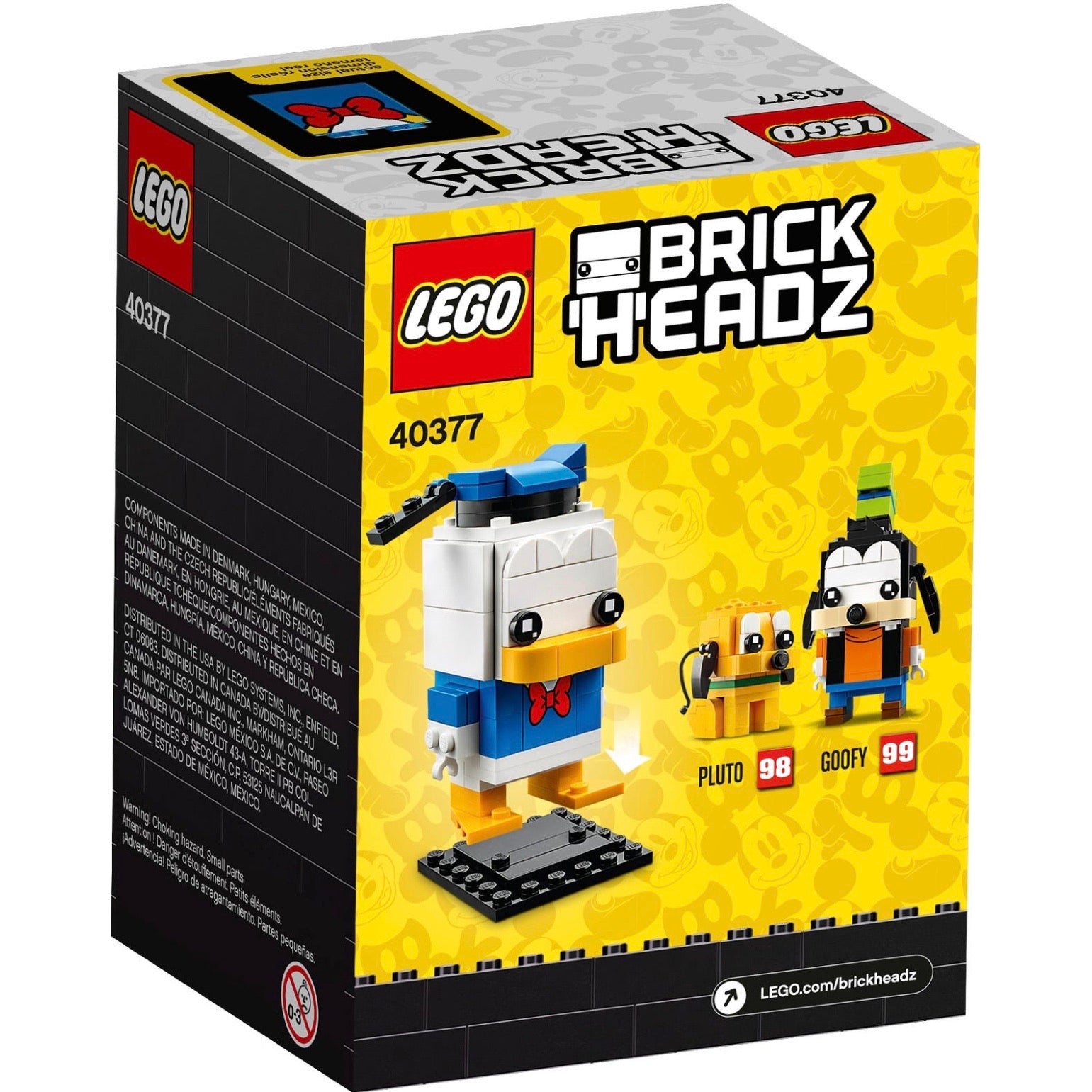 40377 BrickHeadz Donald Duck