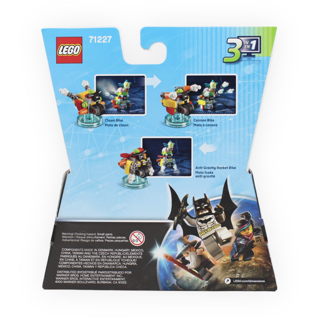 Retired Set 71227 Dimensions Fun Pack - The Simpsons Krusty and Clown Bike