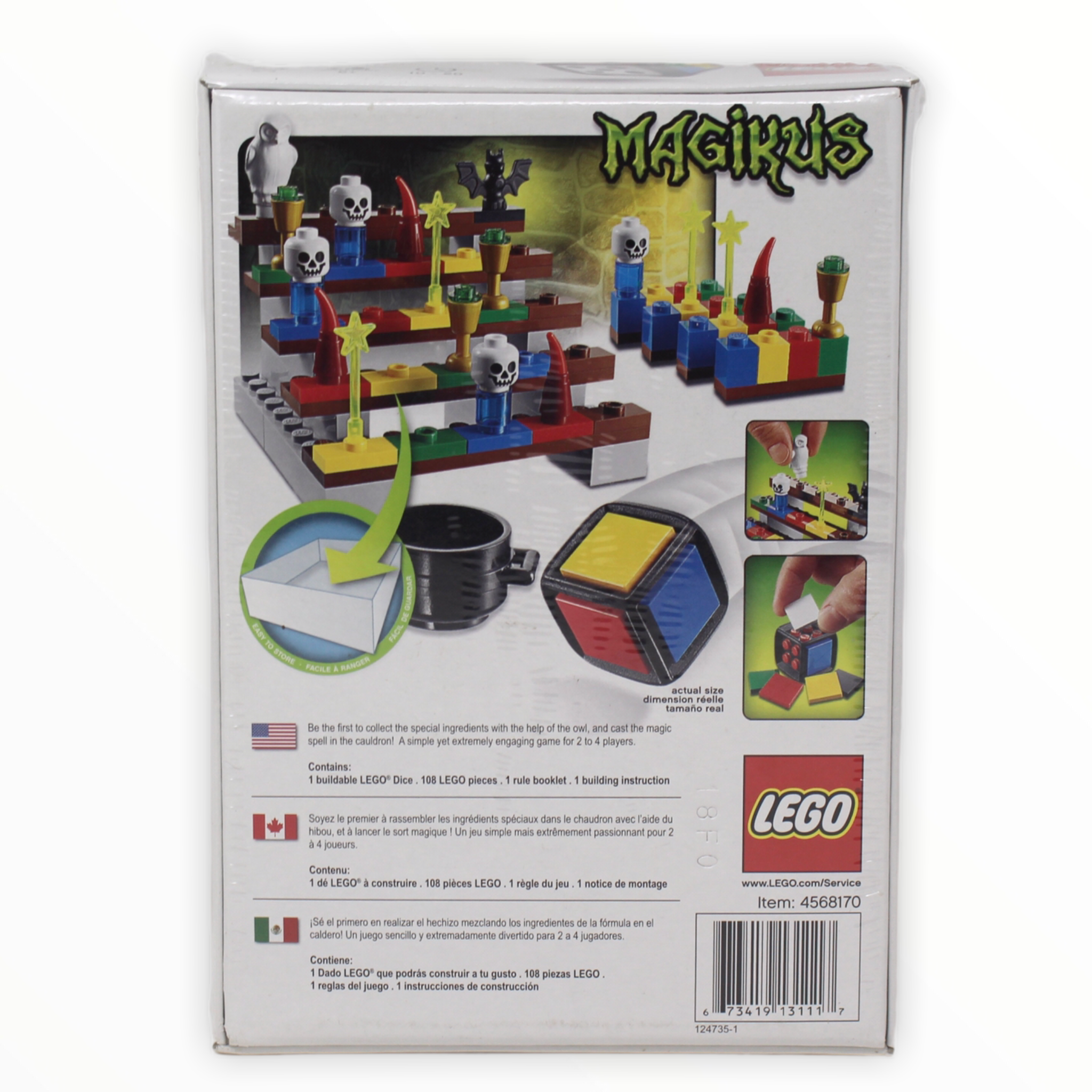 Retired Set 3836 LEGO Magikus
