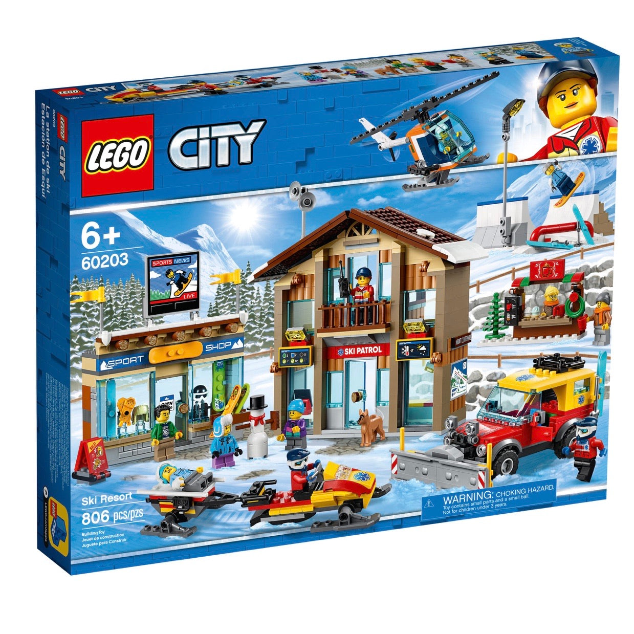 Retired Set 60203 City Ski Resort