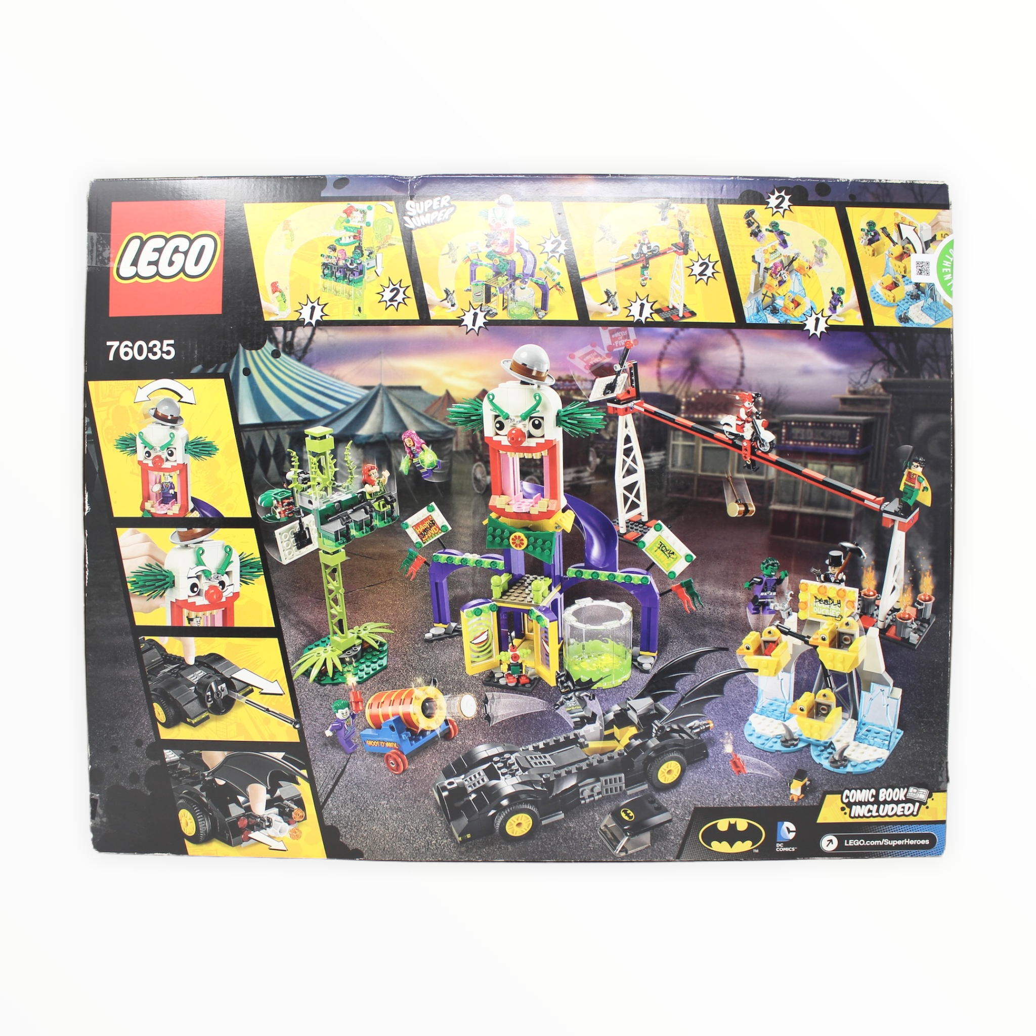 Retired Set 76035 DC Super Heroes Jokerland