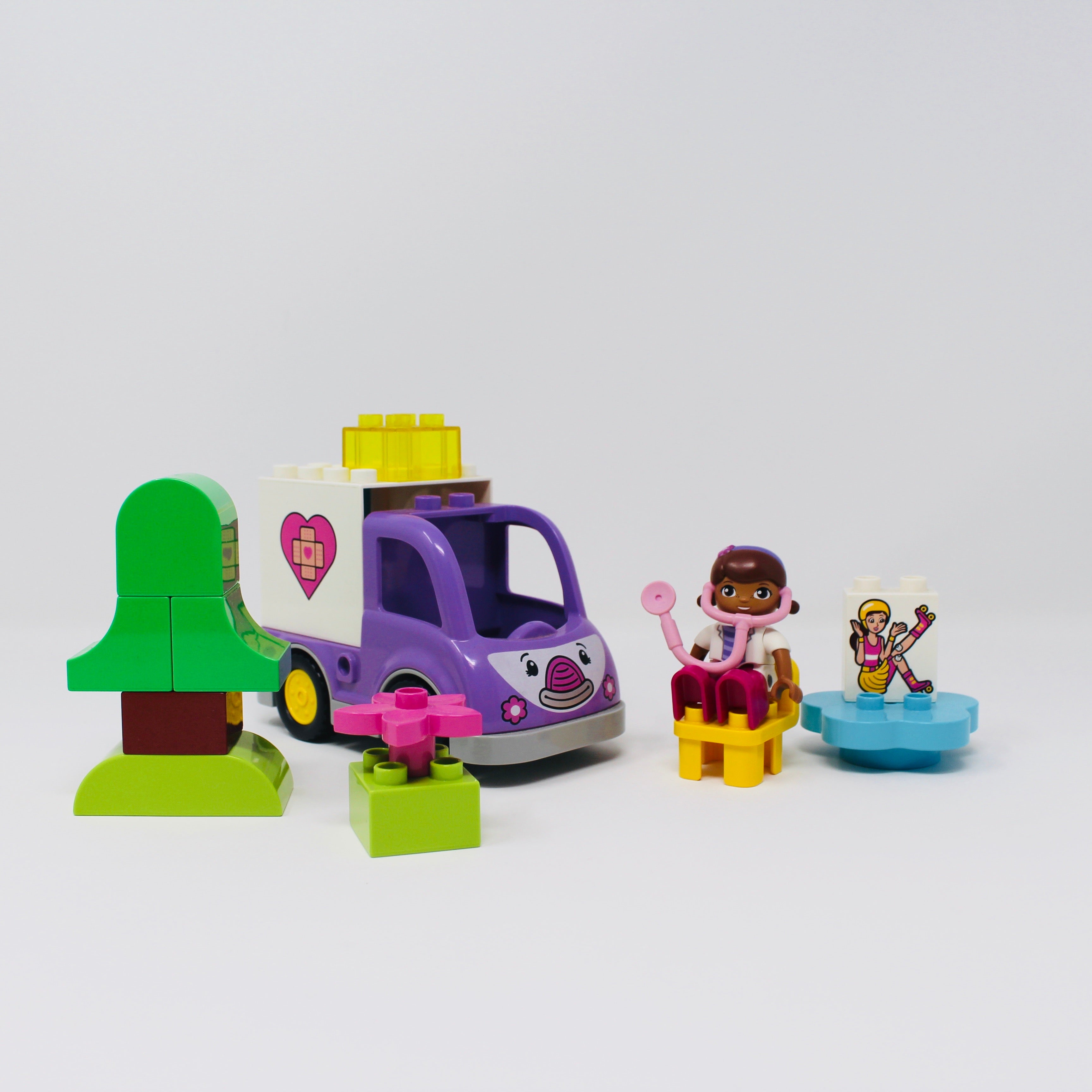 Used Set 10605 DUPLO Doc McStuffins Rosie the Ambulance