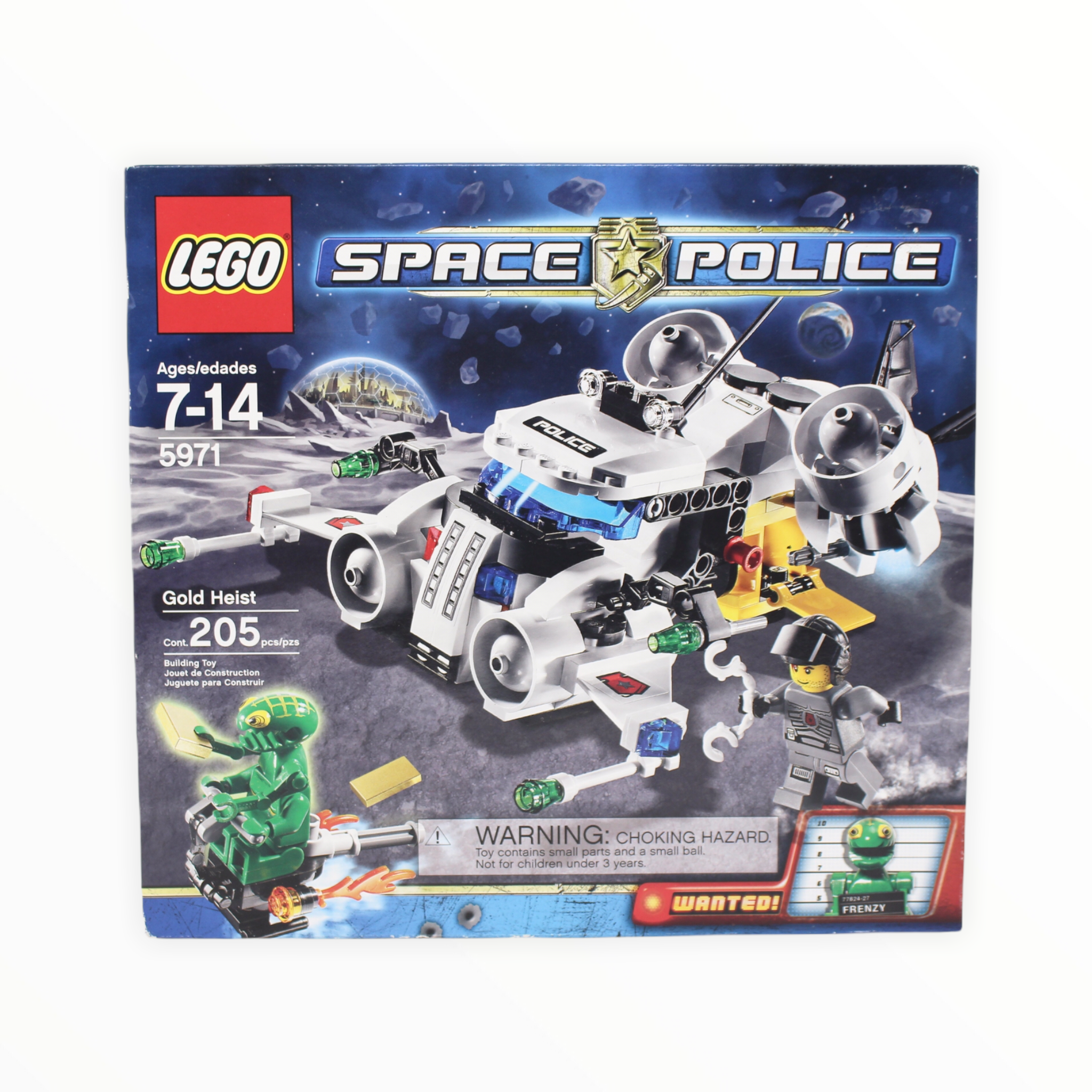 Retired Set 5971 Space Police Gold Heist