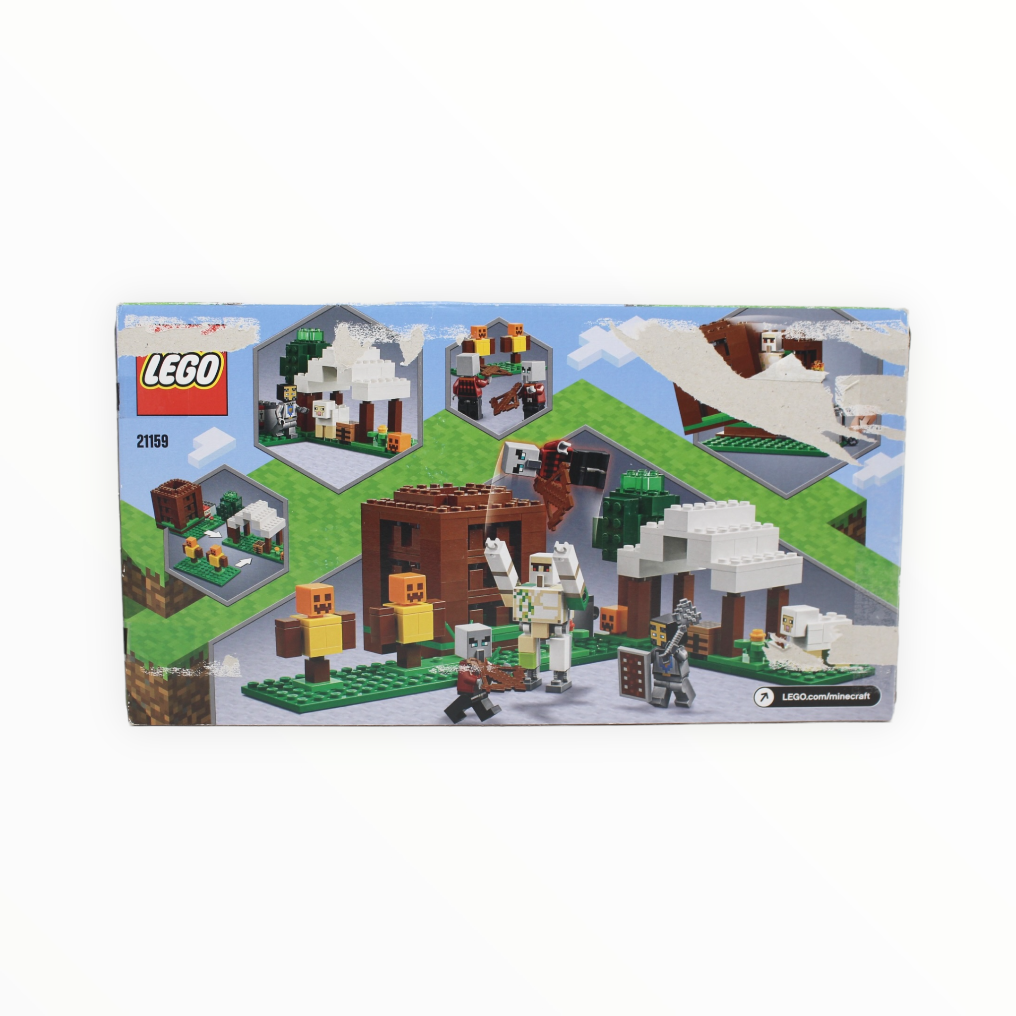 Certified Used Set 21159 Minecraft The Pillager Outpost