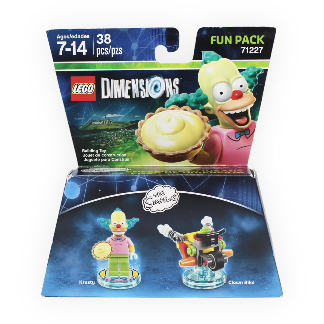 Retired Set 71227 Dimensions Fun Pack - The Simpsons Krusty and Clown Bike