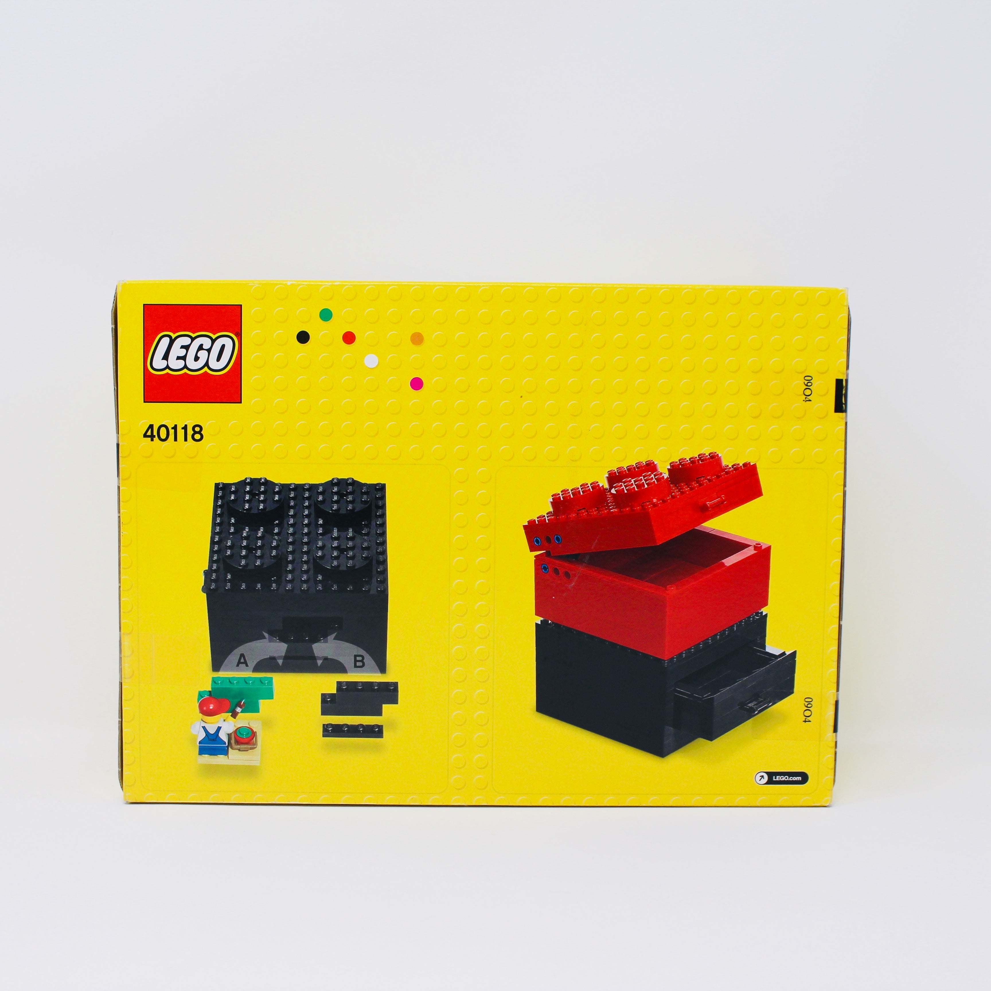 Retired Set 40118 LEGO Buildable Brick Box 2x2