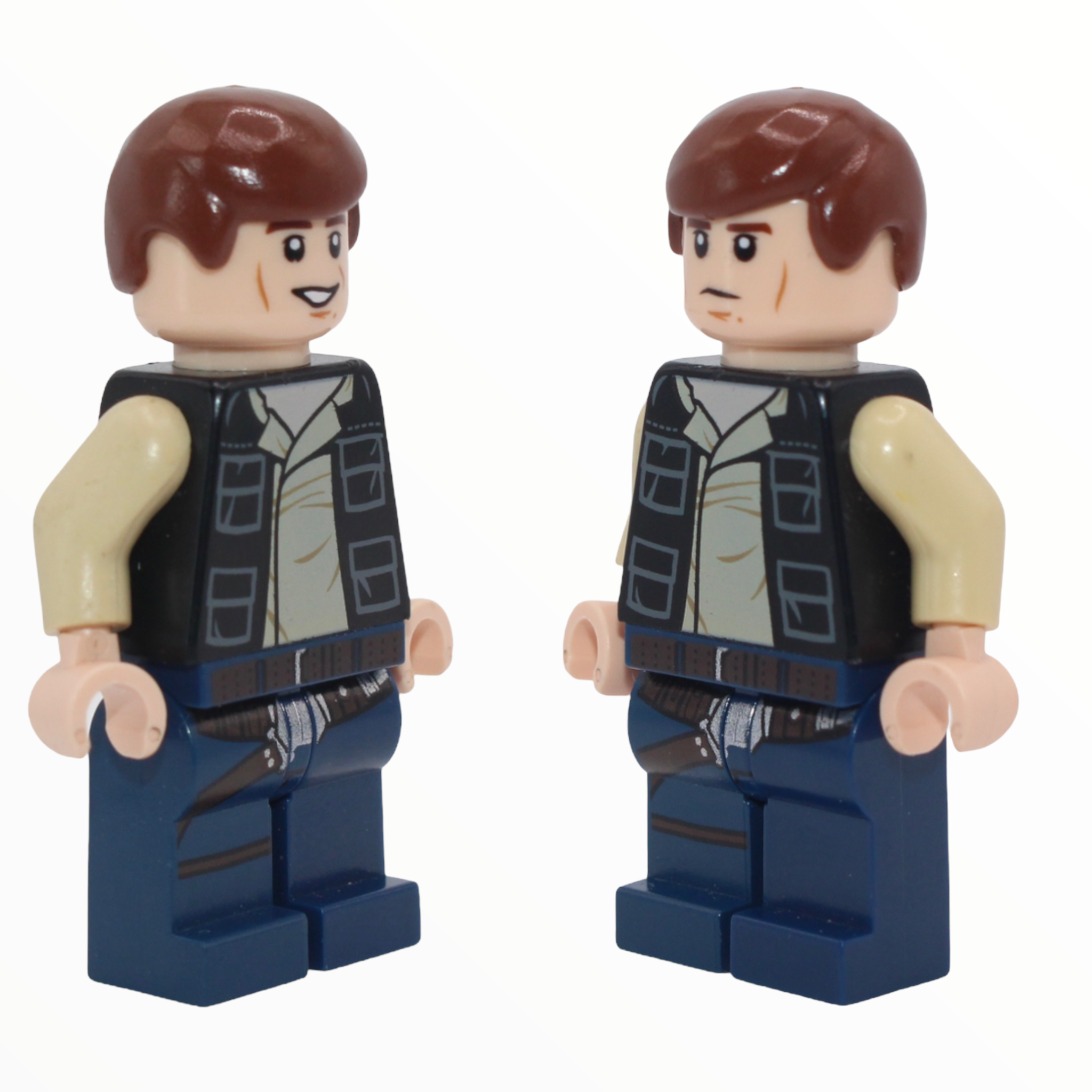 Han Solo (black vest with pockets, dark blue legs, 2014)