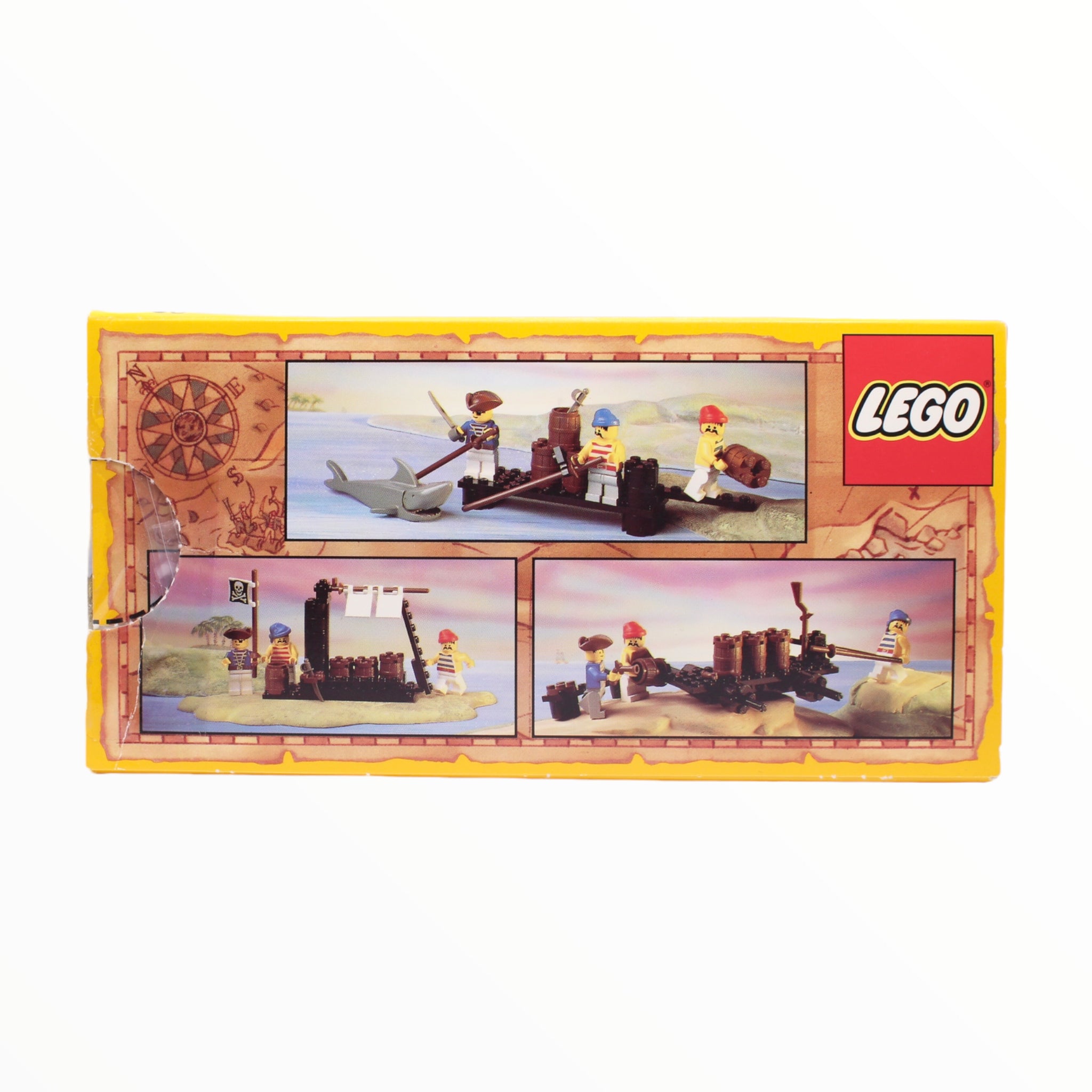 Certified Used Set 6257 Pirates Castaway’s Raft