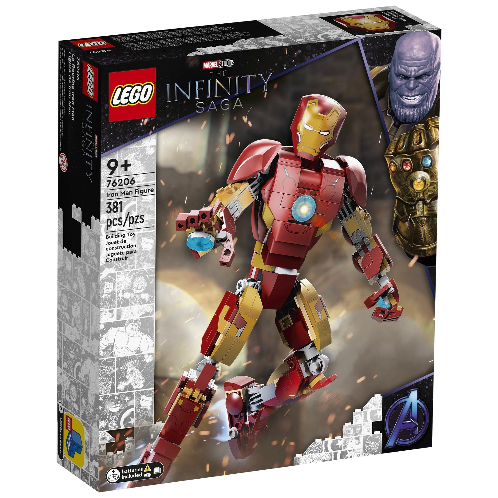 76206 Marvel Studios Iron Man Figure