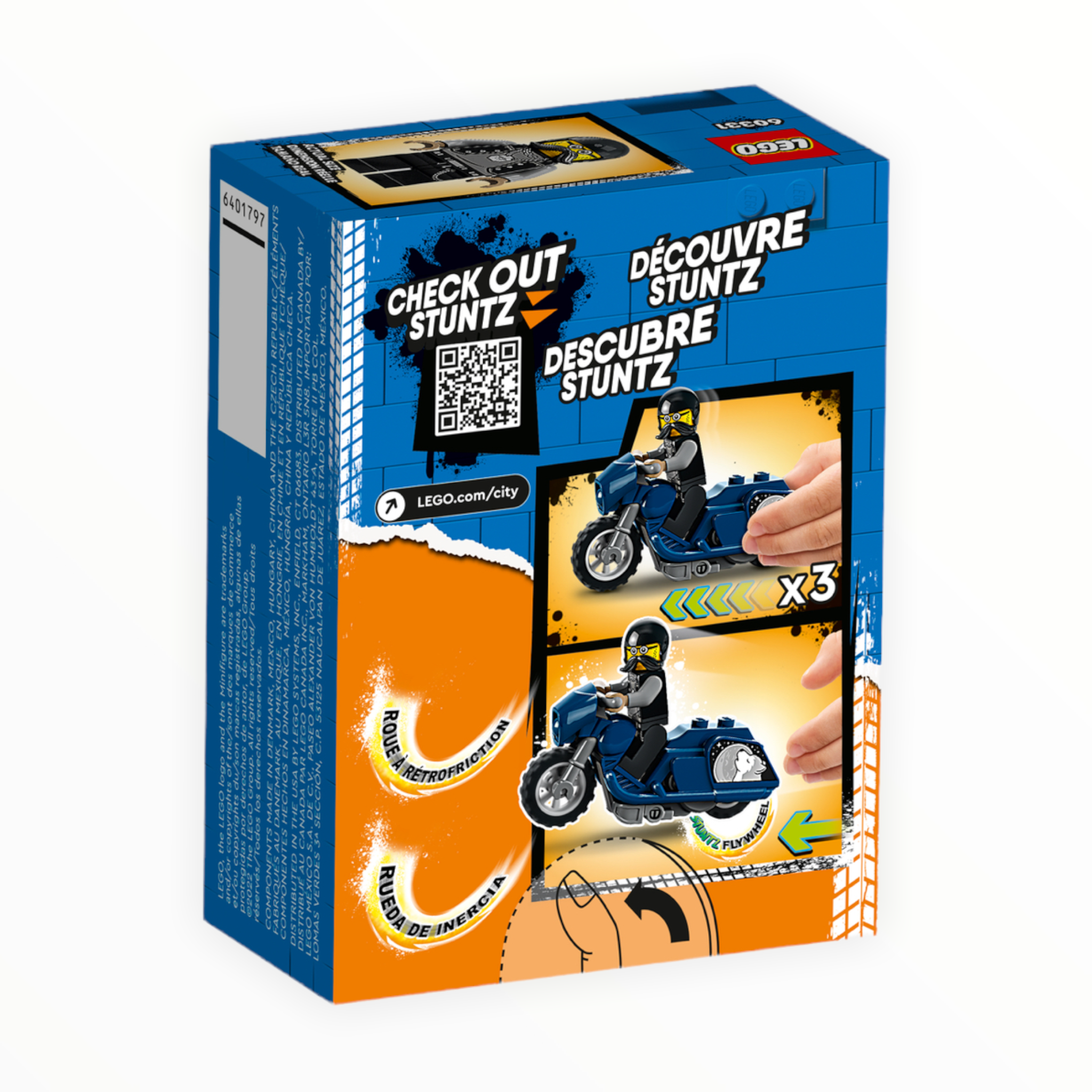 60331 City Touring Stunt Bike