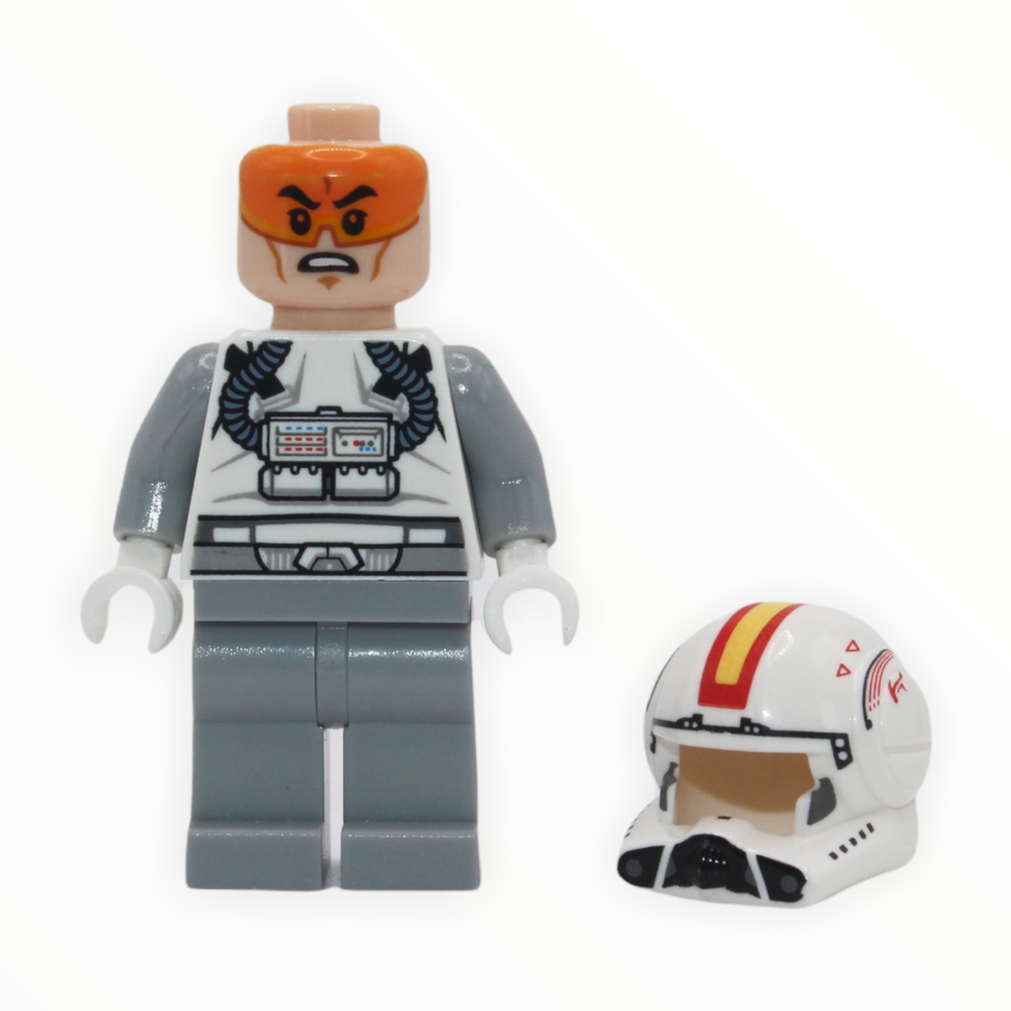 Clone Pilot (Episode 3, open helmet, gray outfit)