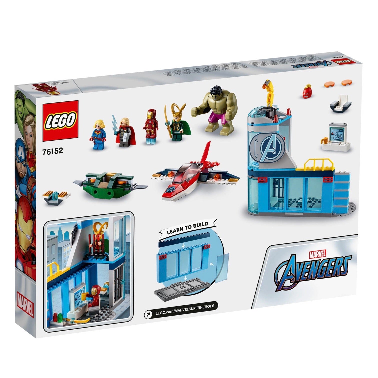 Retired Set 76152 Avengers Wrath of Loki