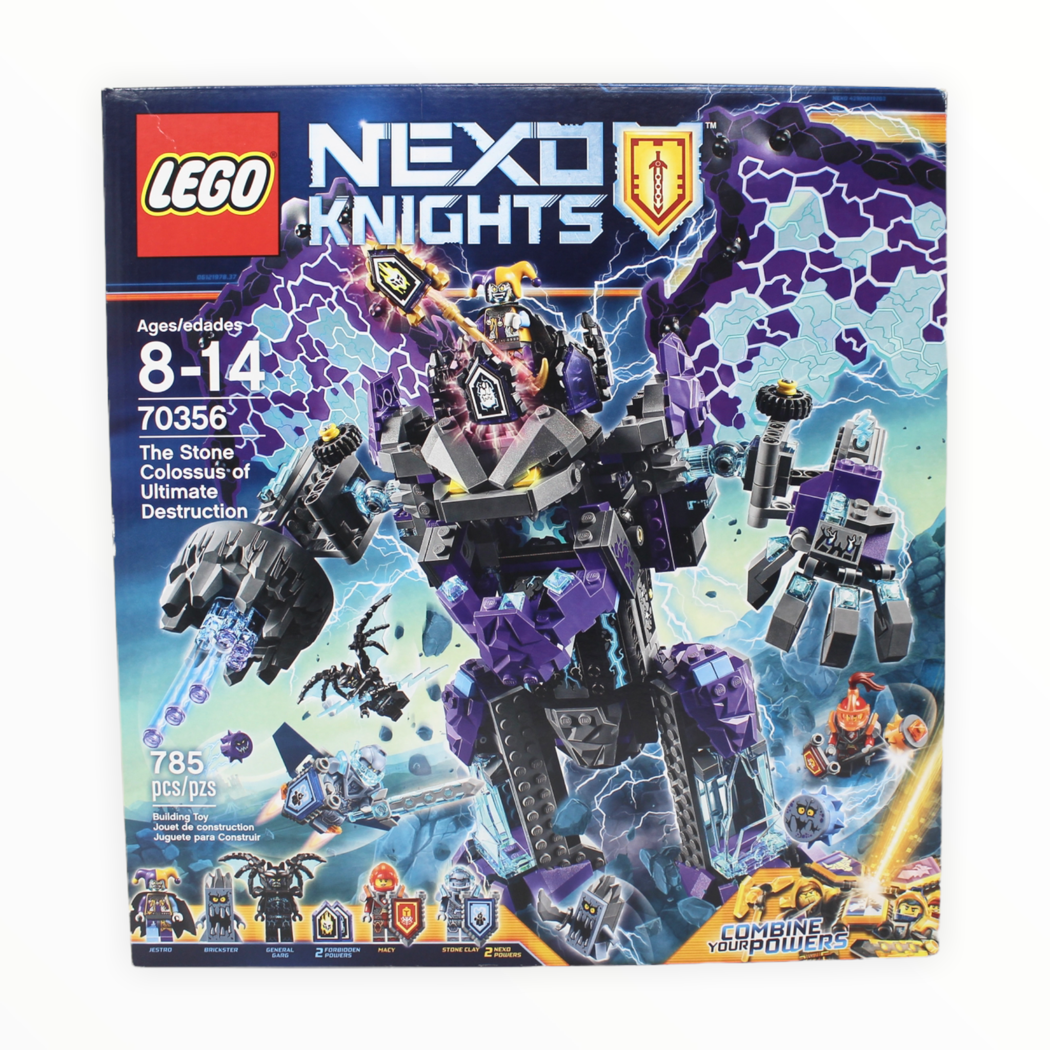 Retired Set 70356 Nexo Knights The Stone Colossus of Ultimate Destruction