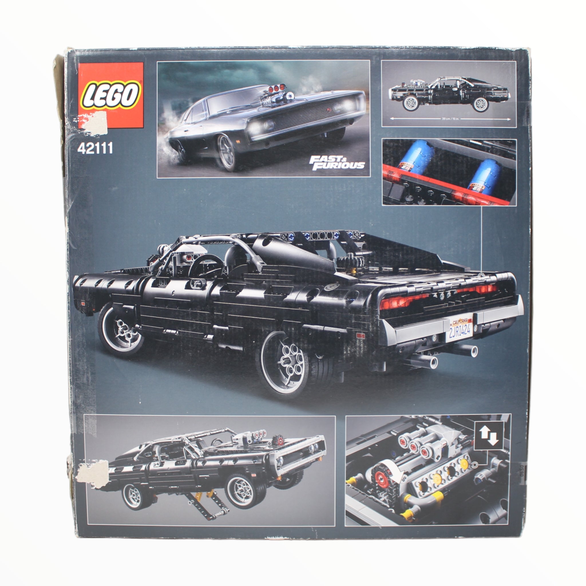 Certified Used Set 42111 Technic Dom’s Dodge Charger (sticker on box)