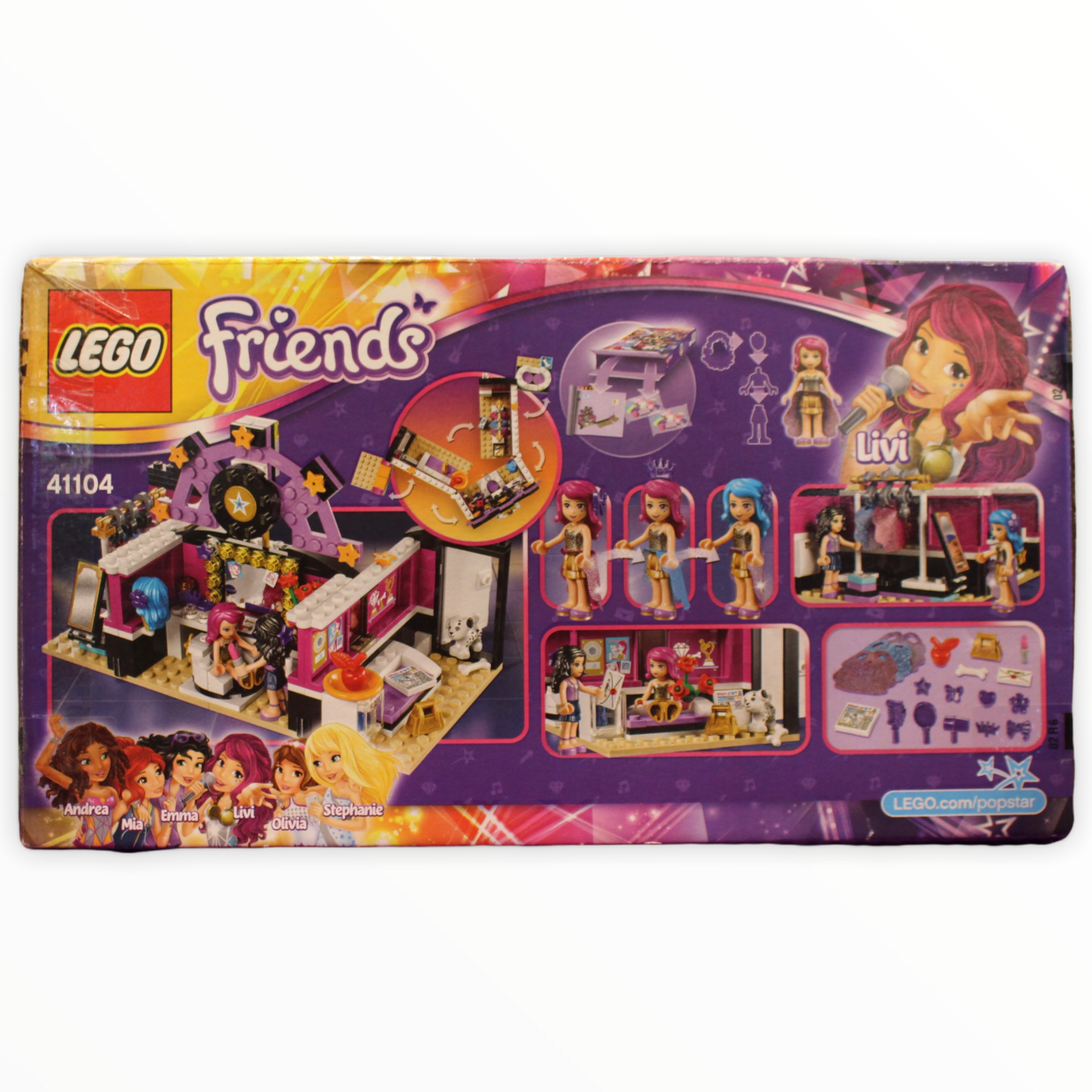 Certified Used Set 41104 Friends Pop Star Dressing Room