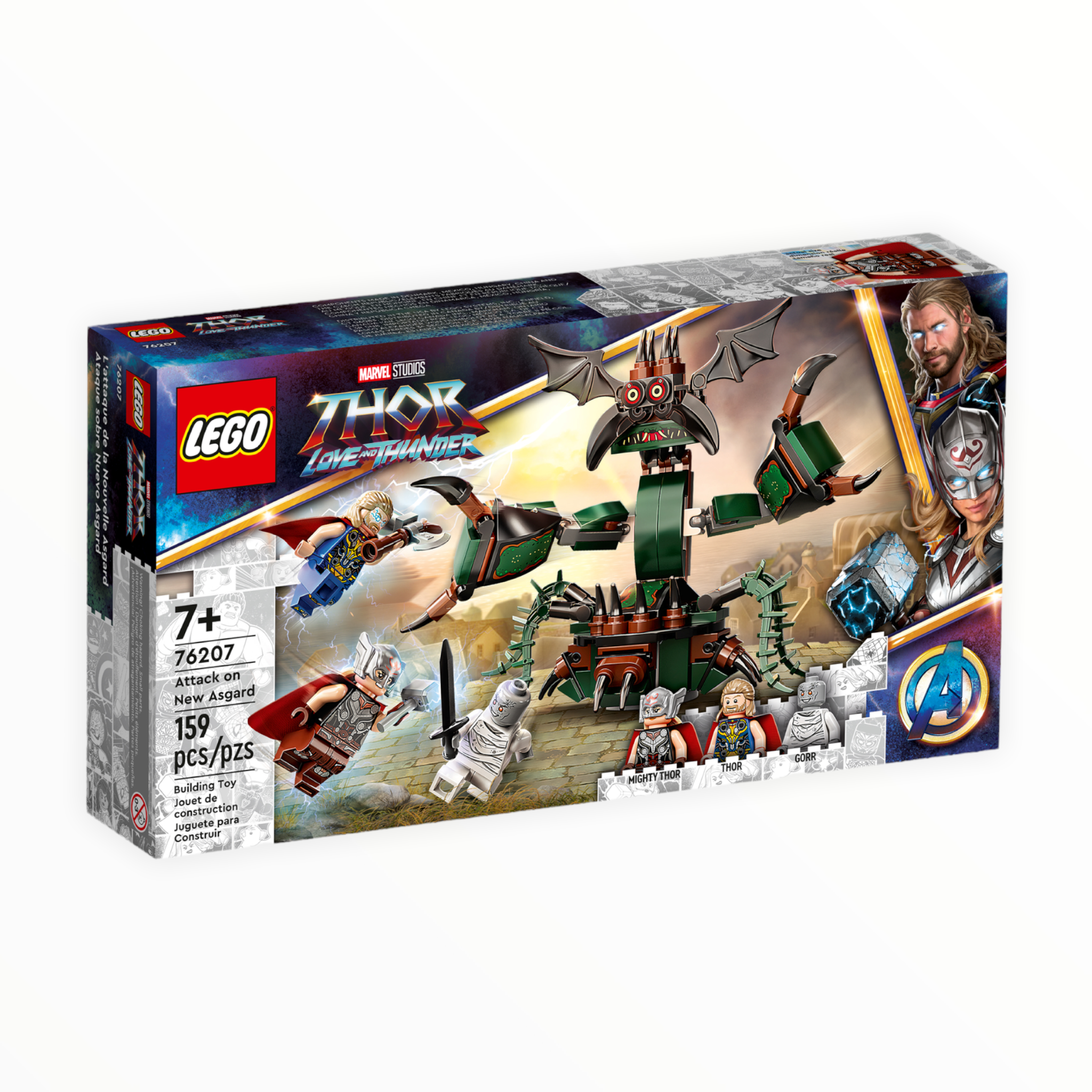 76207 Thor: Love and Thunder Attack on New Asgard
