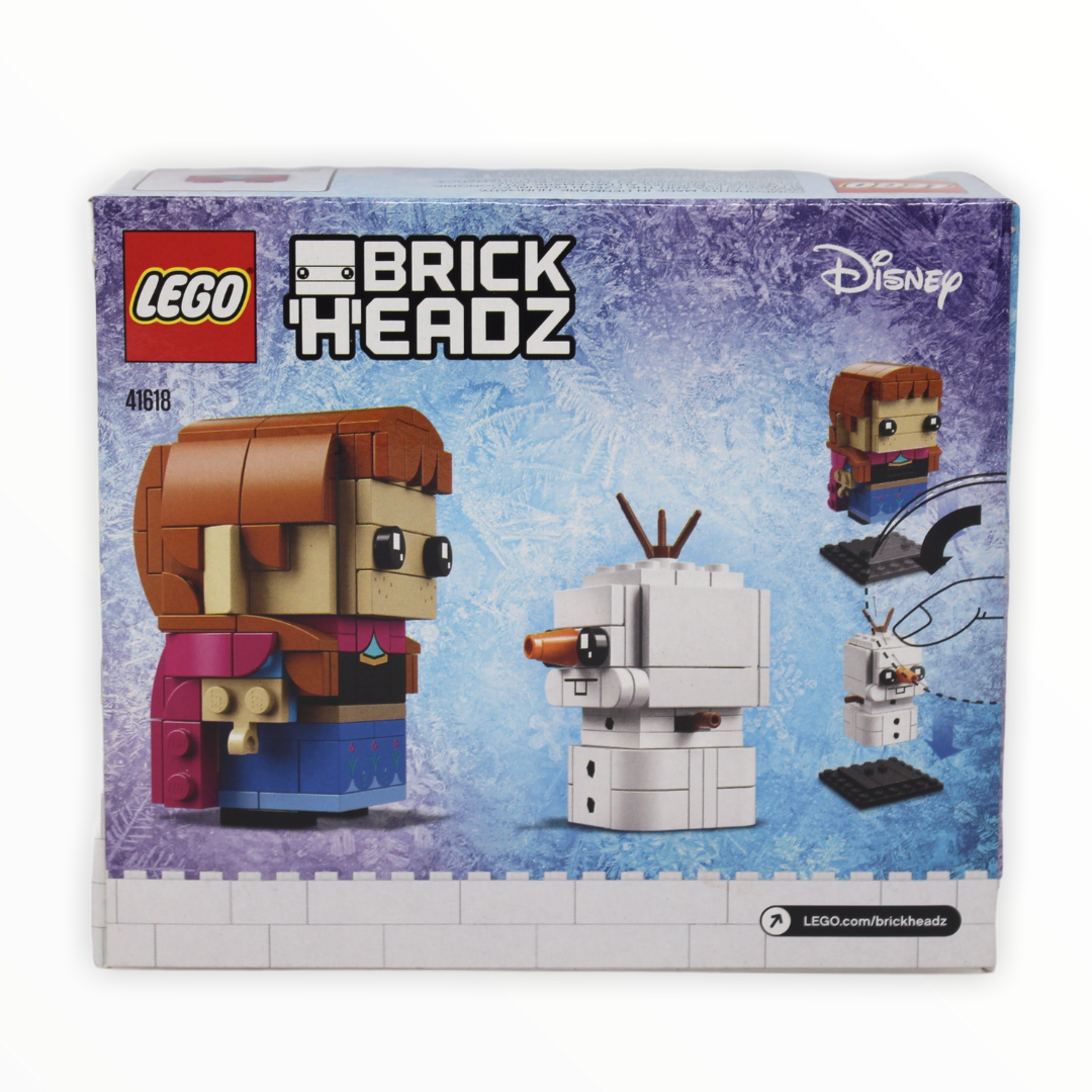 Retired Set 41618 Disney BrickHeadz Anna and Olaf