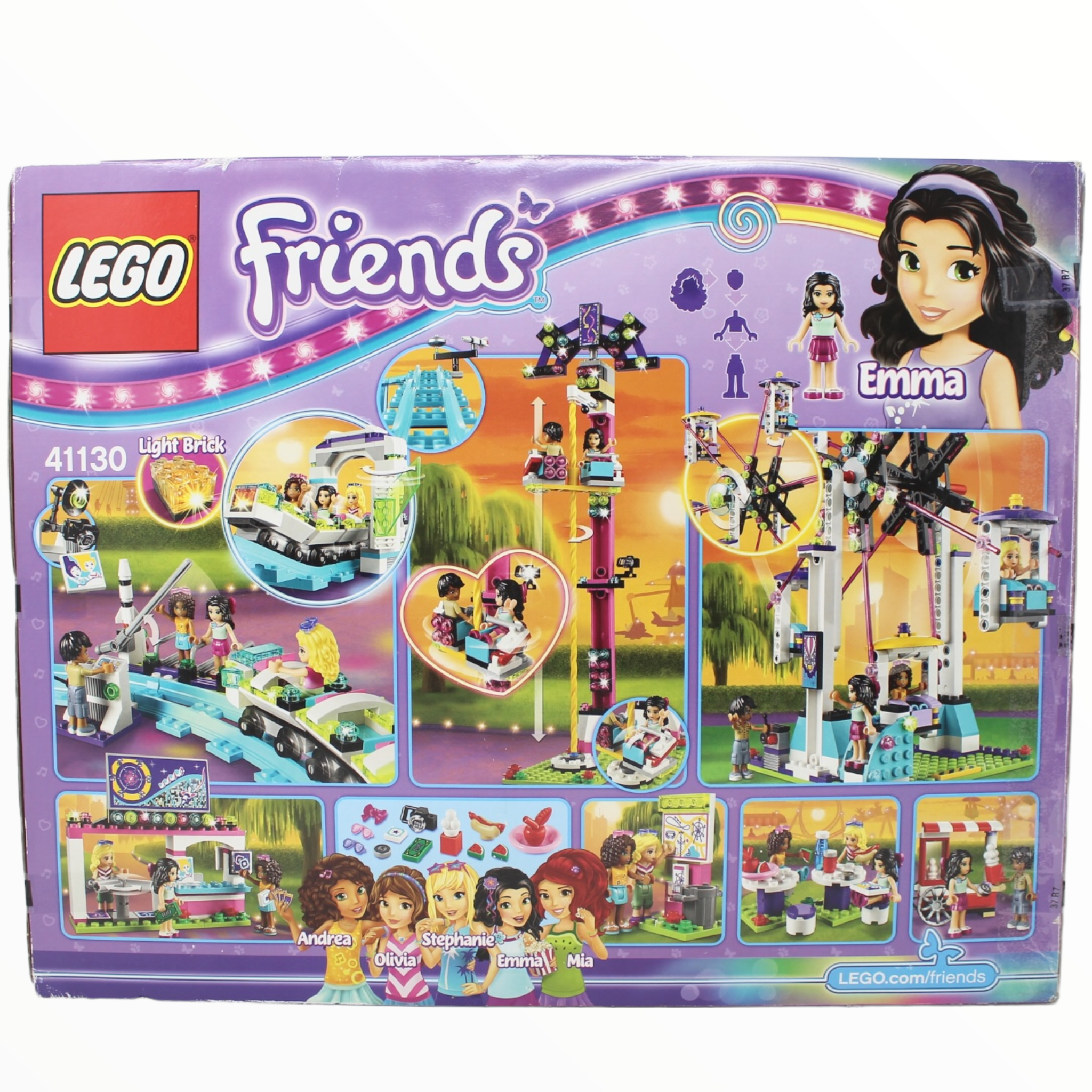 Certified Used Set 41130 Friends Amusement Park Roller Coaster