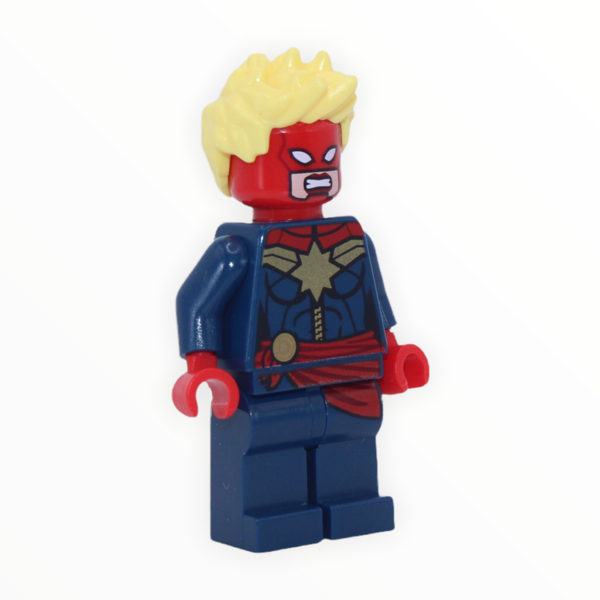 Captain Marvel (red mask, red sash, 2016)