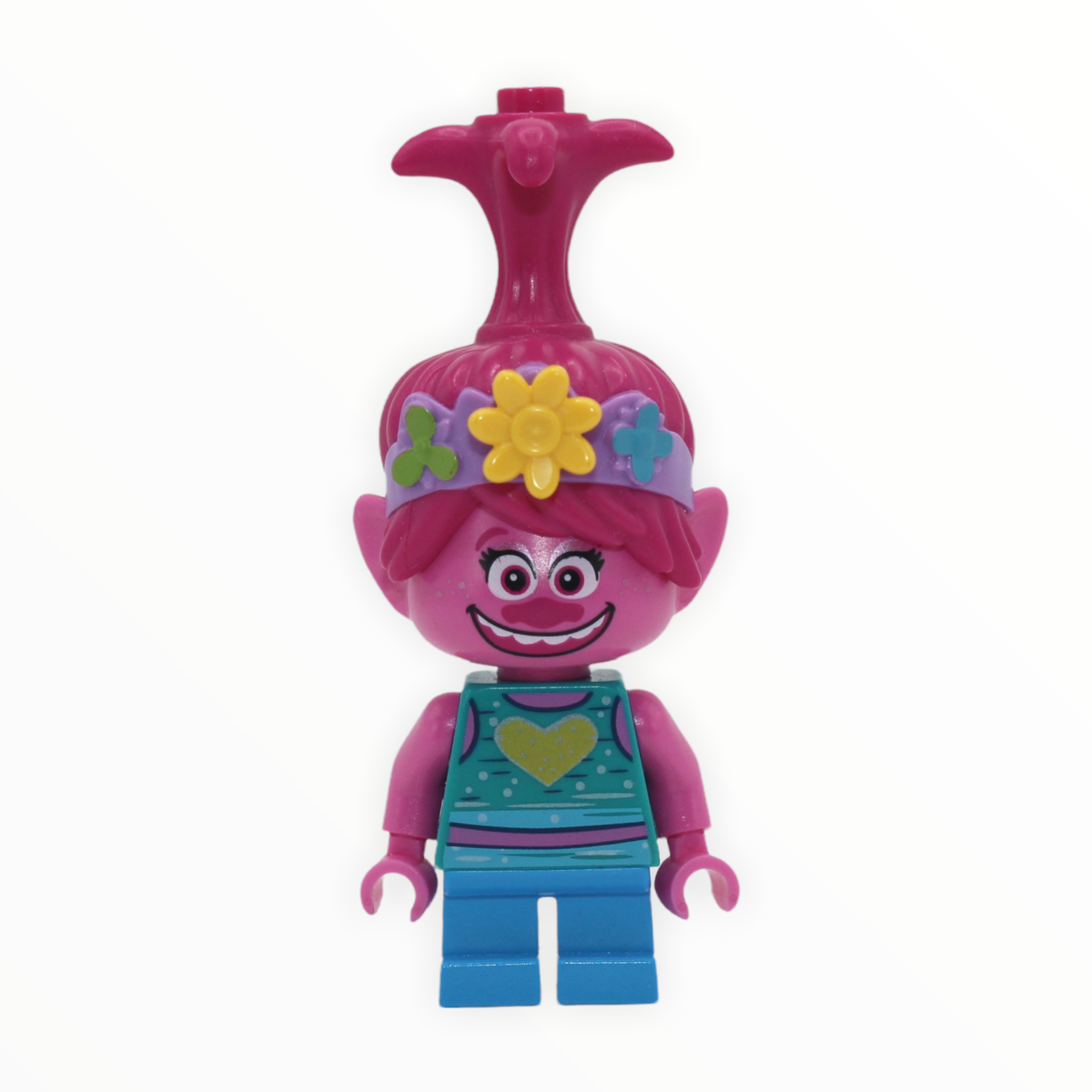 Poppy (yellow flower, heart shirt)