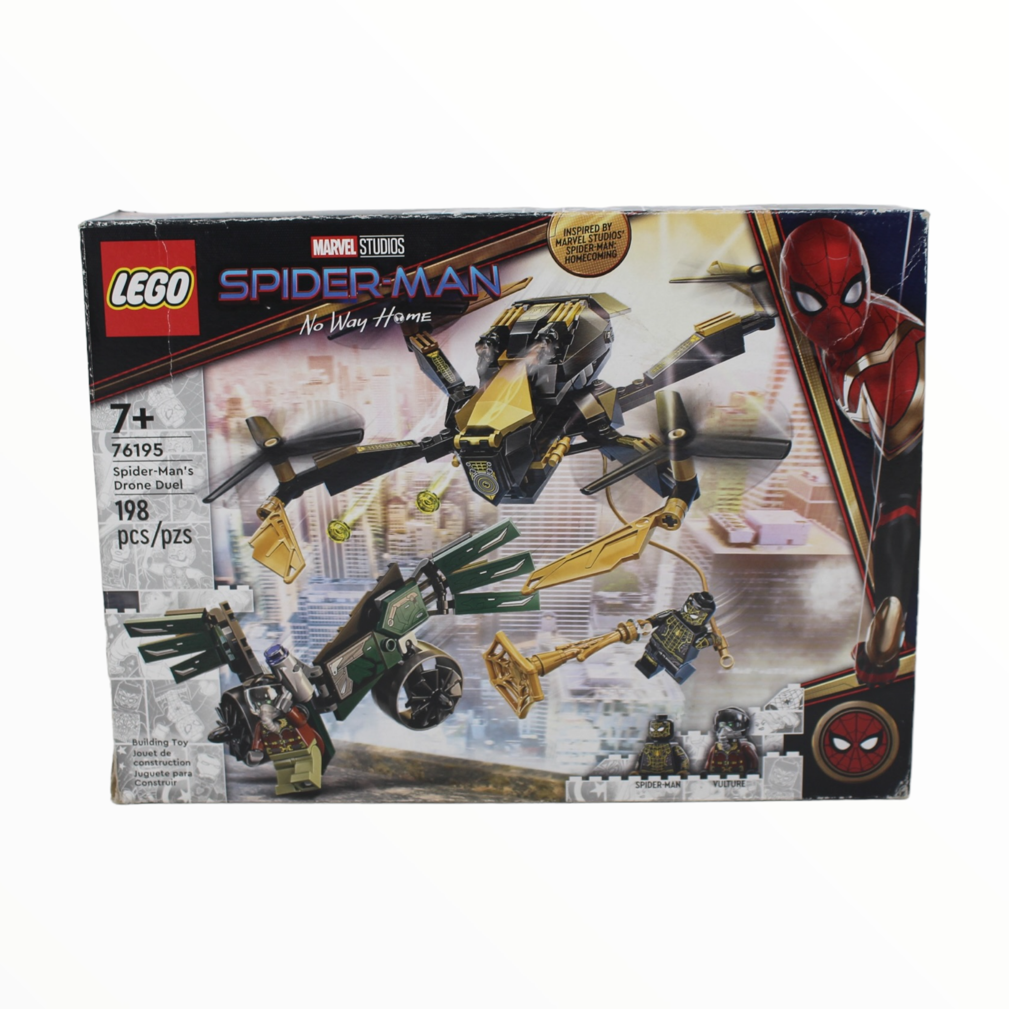 Certified Used Set 76195 Marvel Studios Spider-Man’s Drone Duel