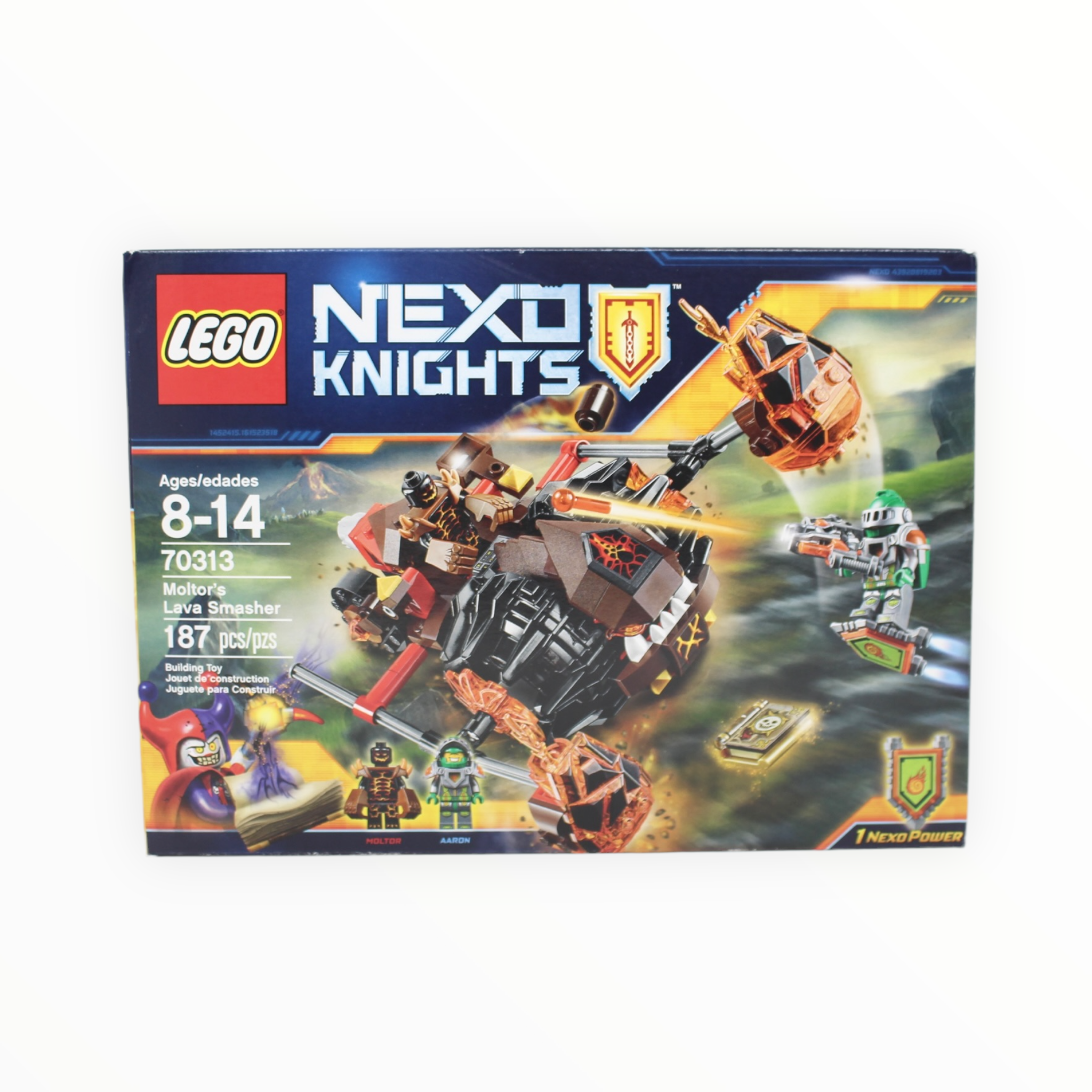 Certified Used Set 70313 Nexo Knights Moltor’s Lava Smasher