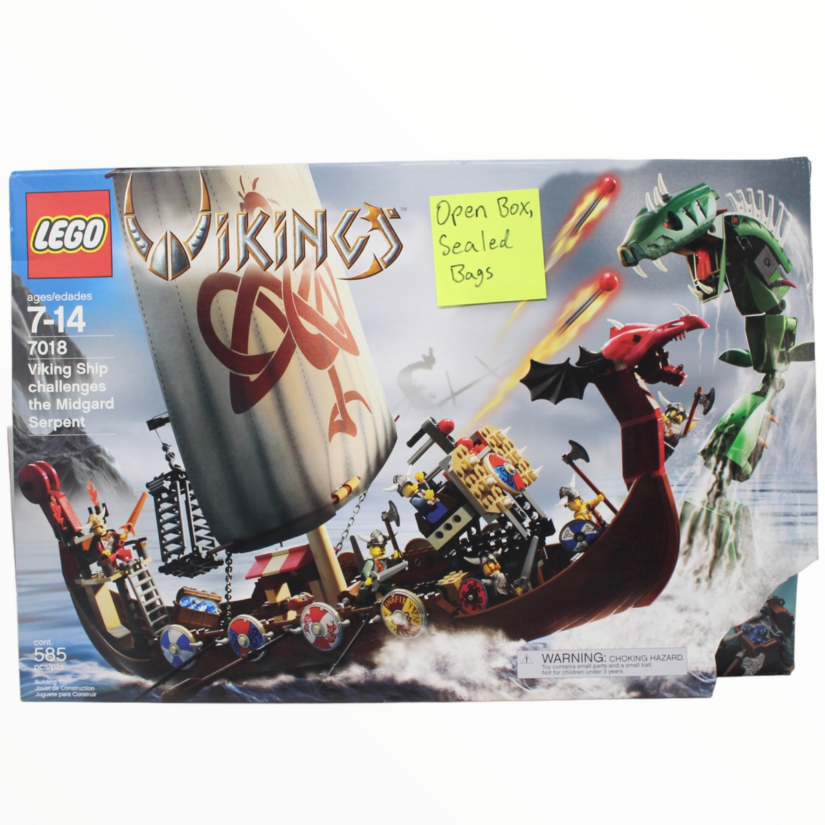 RAFT レーベル【英国シングル盤コンプリート・セット★全７枚＋１枚】 Certified Used Set 7018 Vikings Viking Ship challenges the Midgard Ser