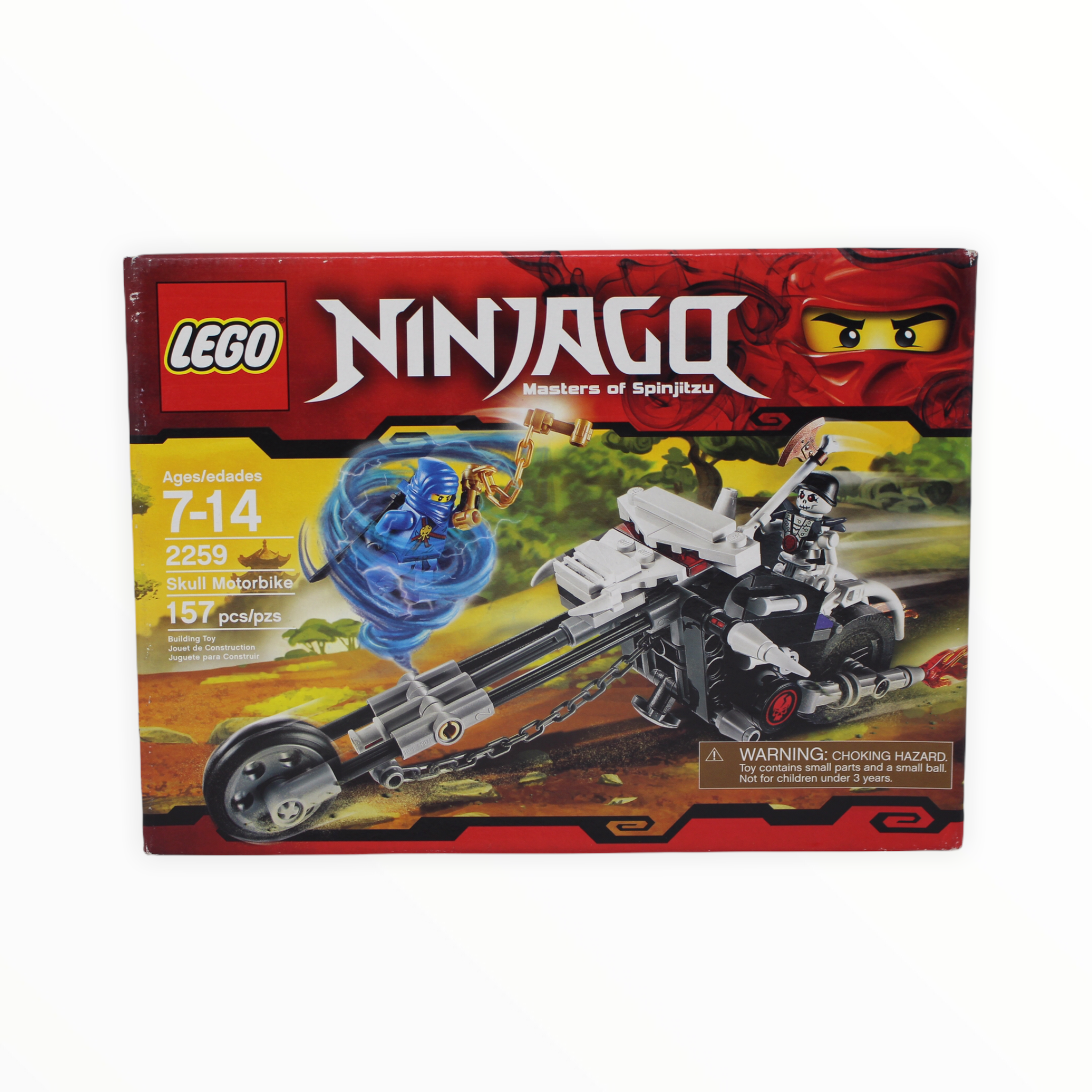 Retired Set 2259 Ninjago Skull Motorbike