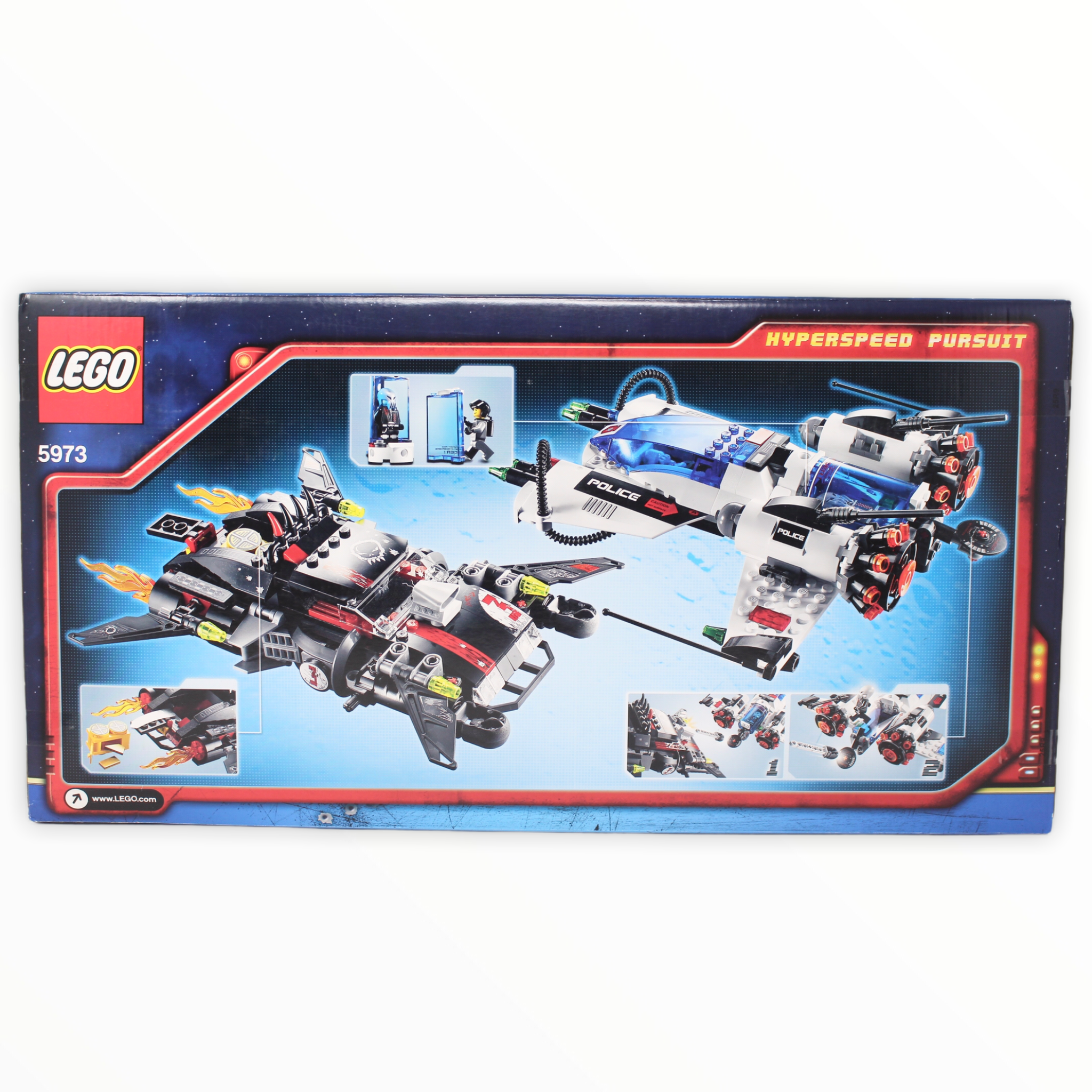 Retired Set 5973 Space Police Hyperspeed Pursuit