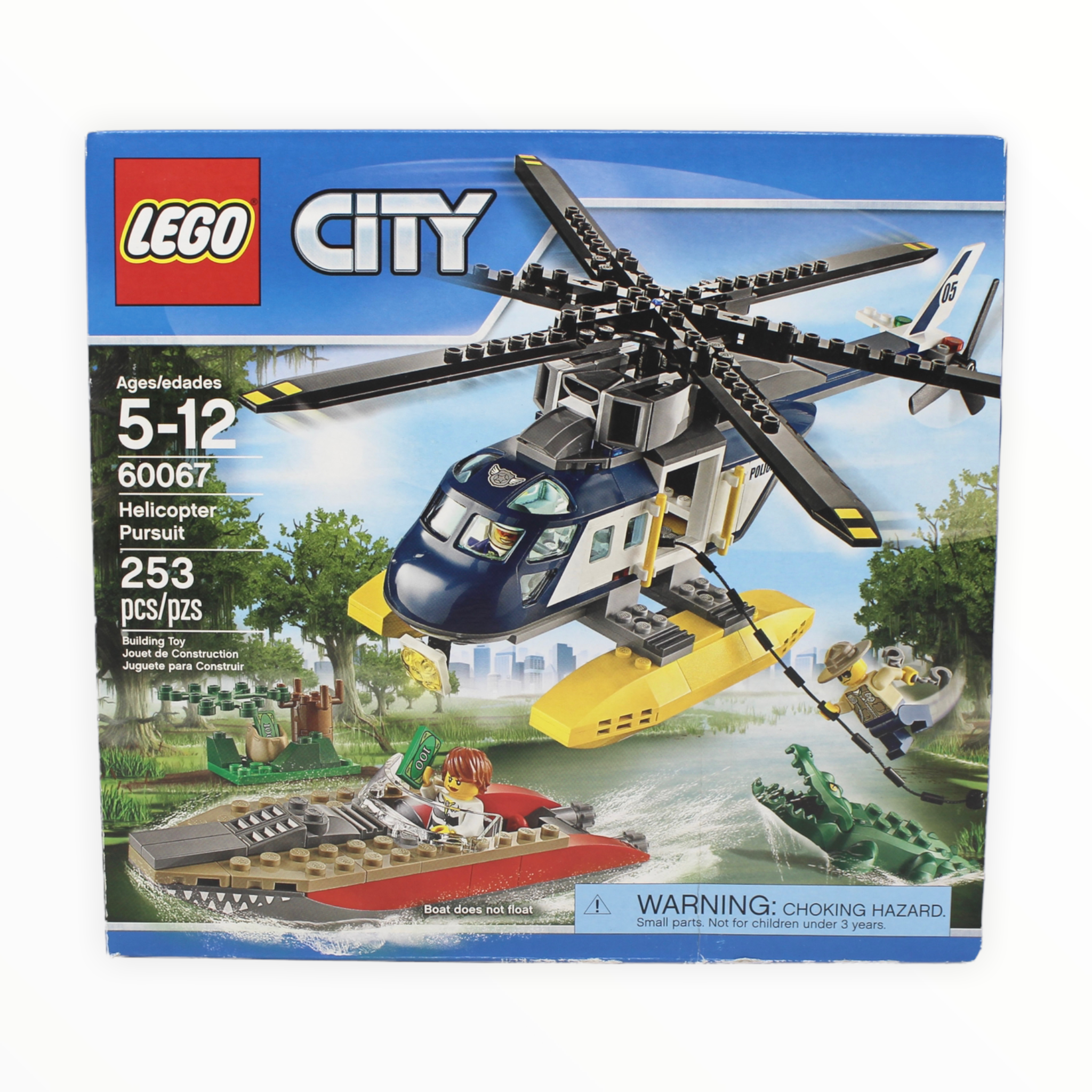 Retired Set 60067 City Helicopter Pursuit