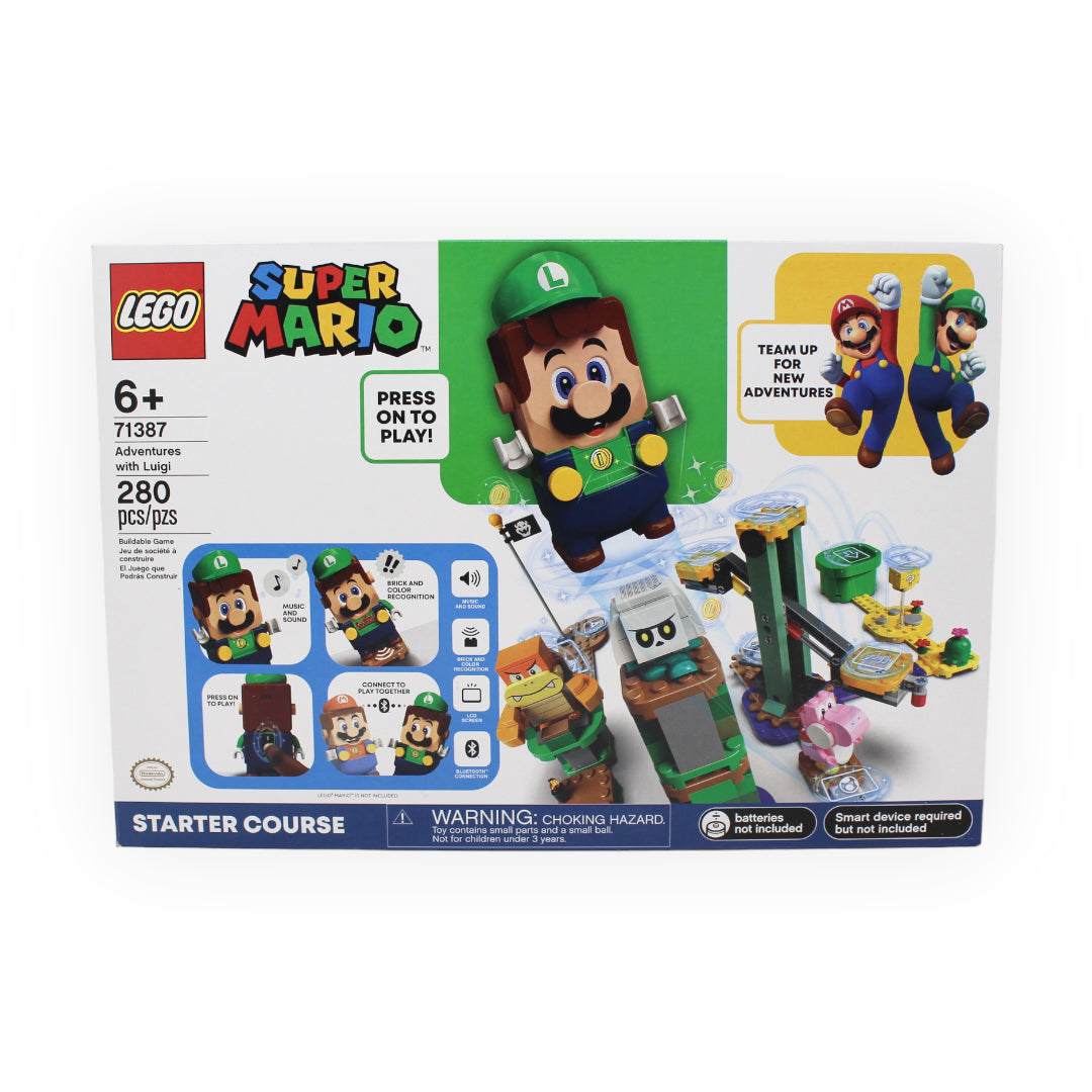 Certified Used Set 71387 Super Mario Adventures with Luigi (rectangular box ver.)
