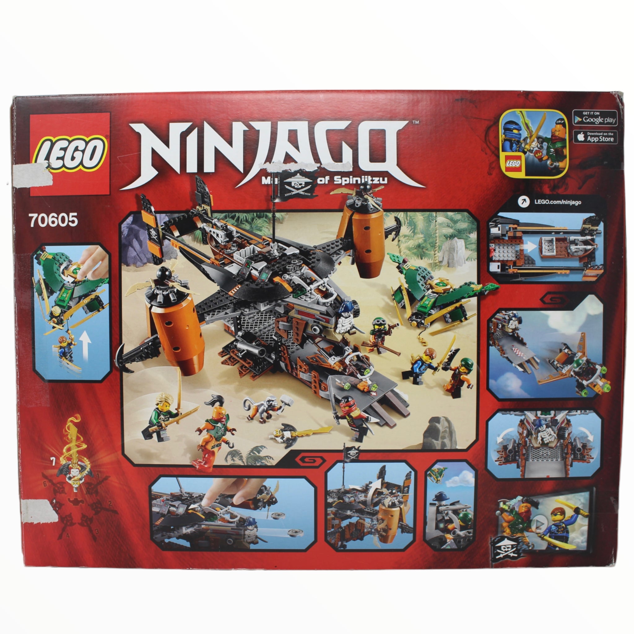 Certified Used Set 70605 Ninjago Misfortune’s Keep
