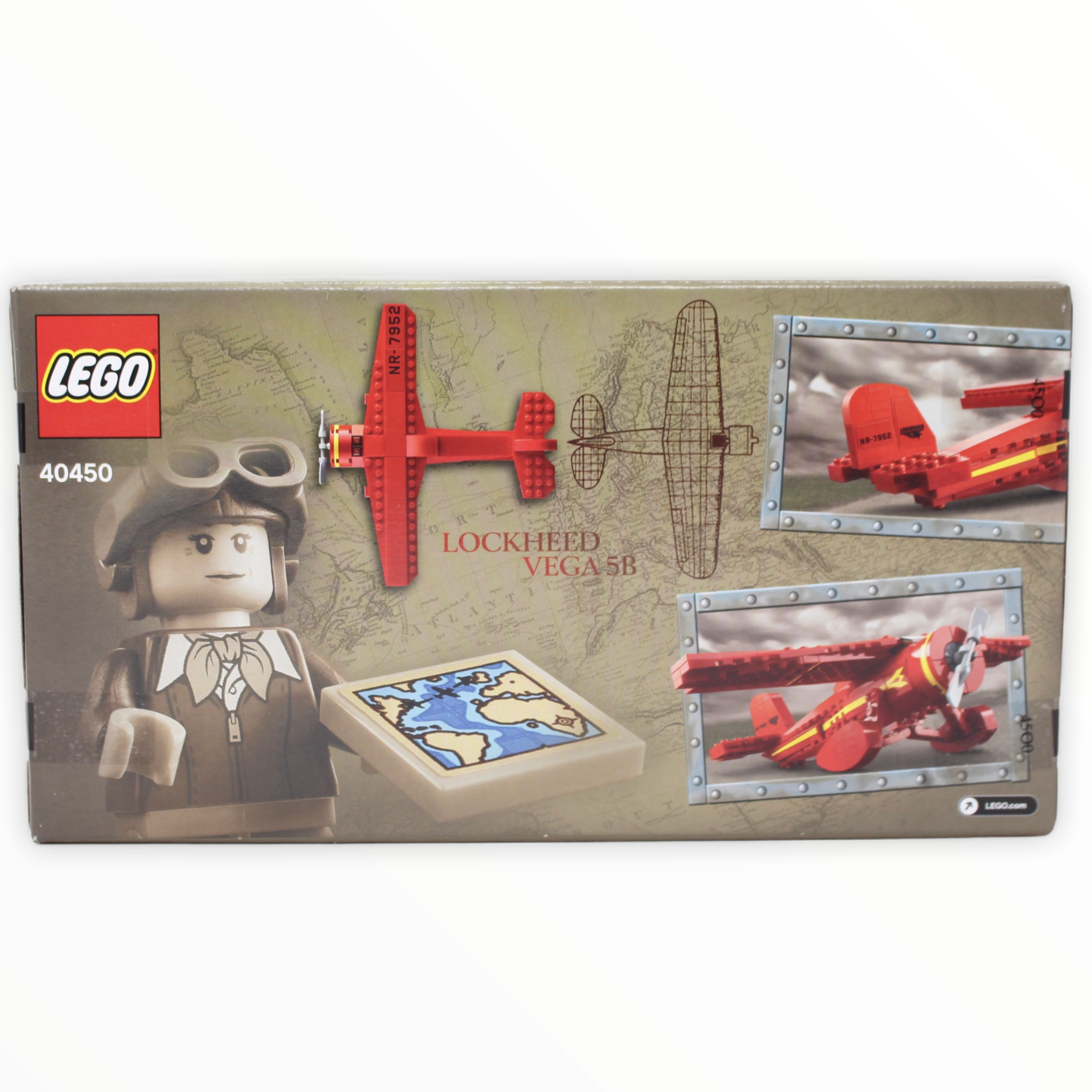 Retired Set 40450 LEGO Amelia Earhart Tribute