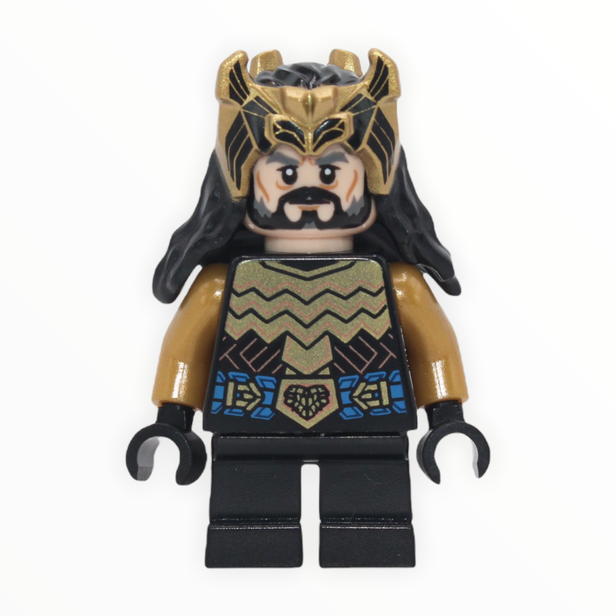 Thorin Oakenshield (gold crown and armor)