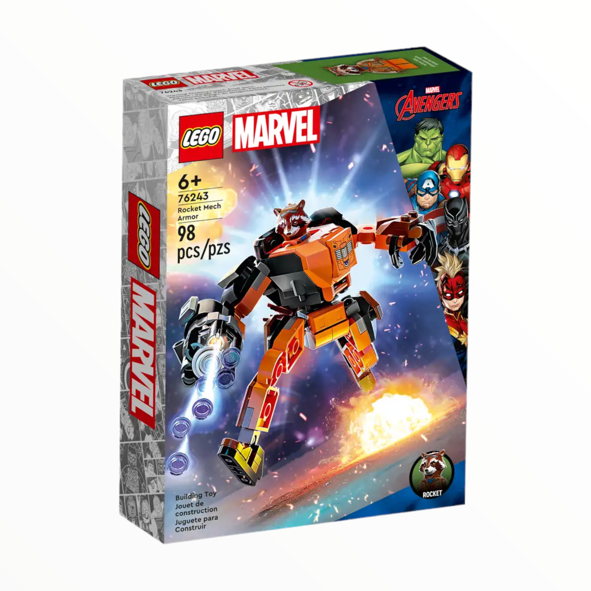 76243 Marvel Rocket Mech Armor