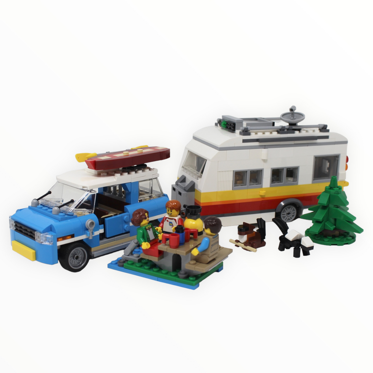 Used Set 31108 Creator Caravan Family Holiday