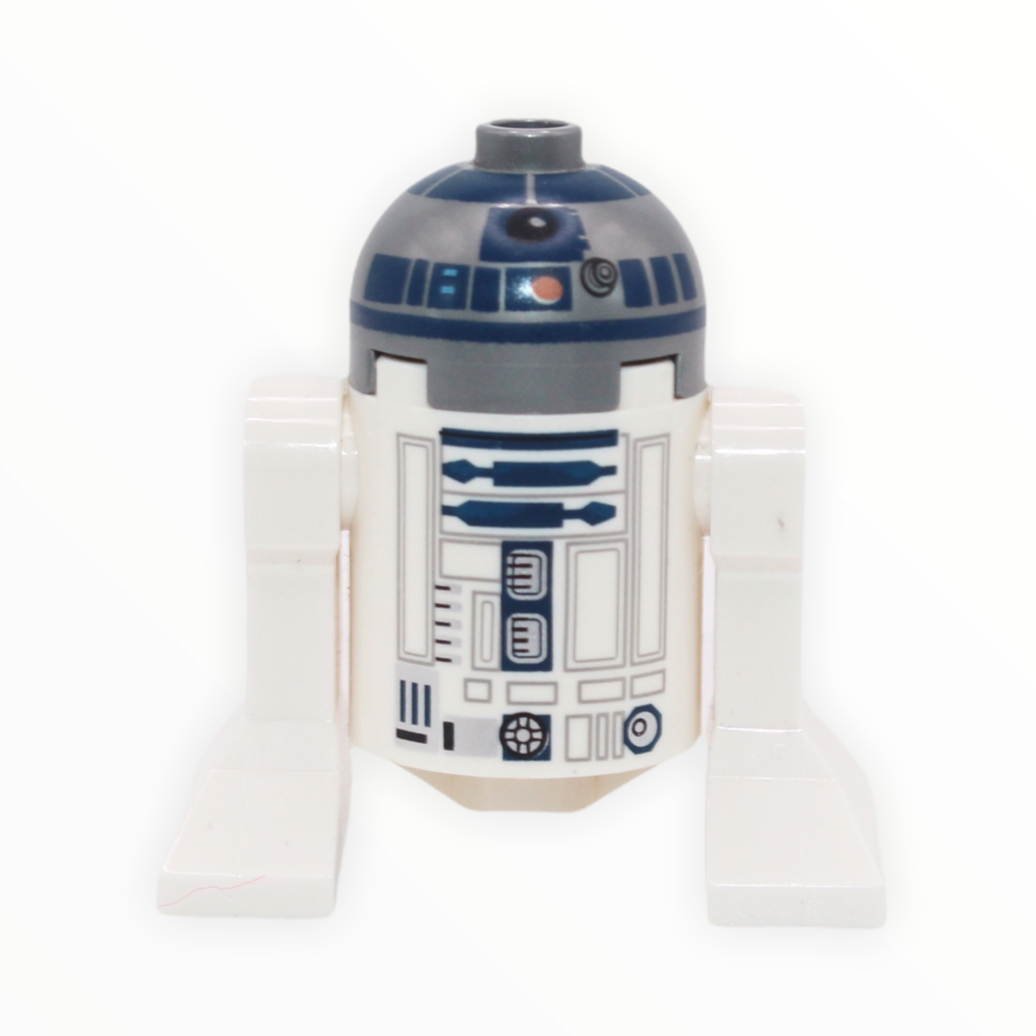 R2-D2 (flat silver, red dot)