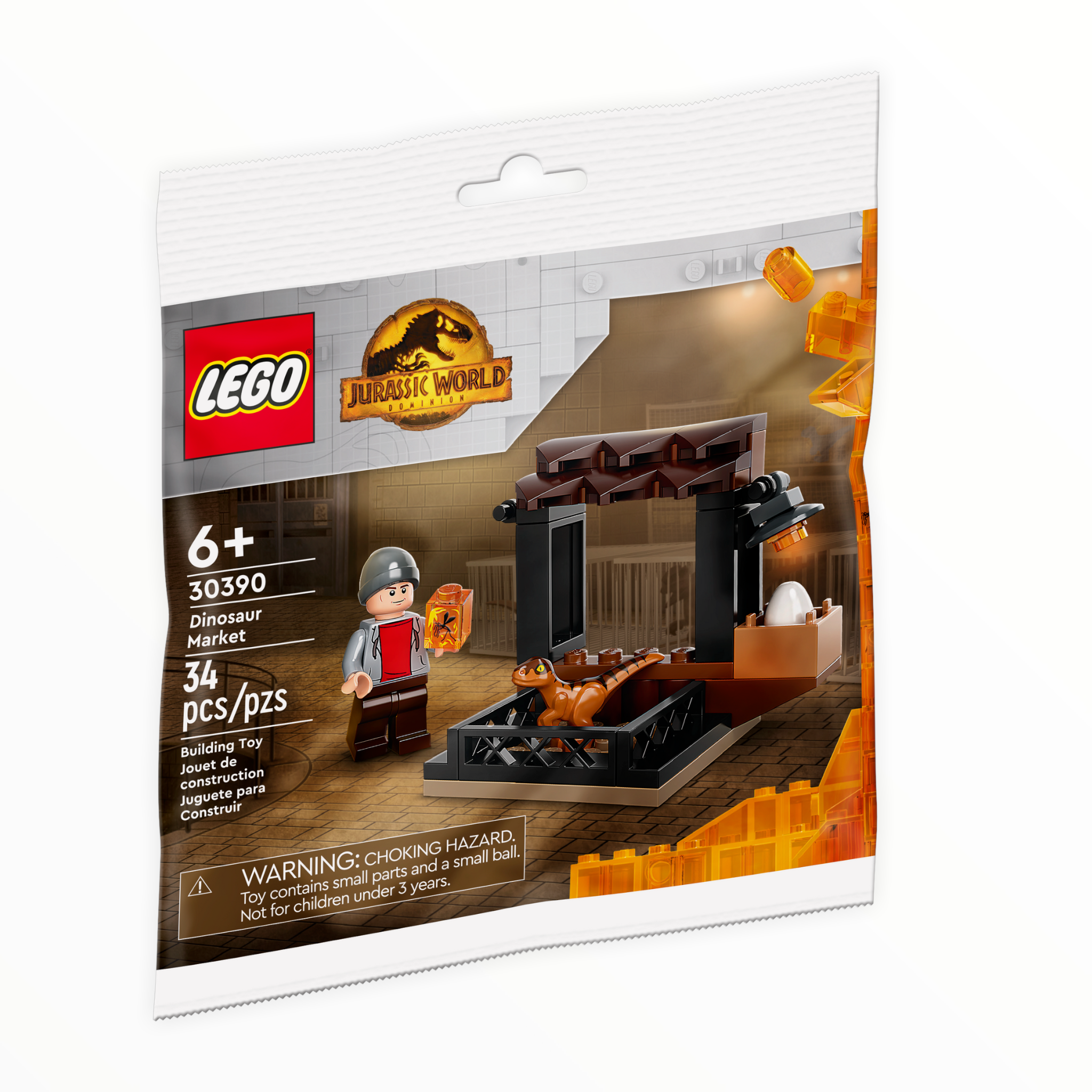 Polybag 30390 Jurassic World Dinosaur Market