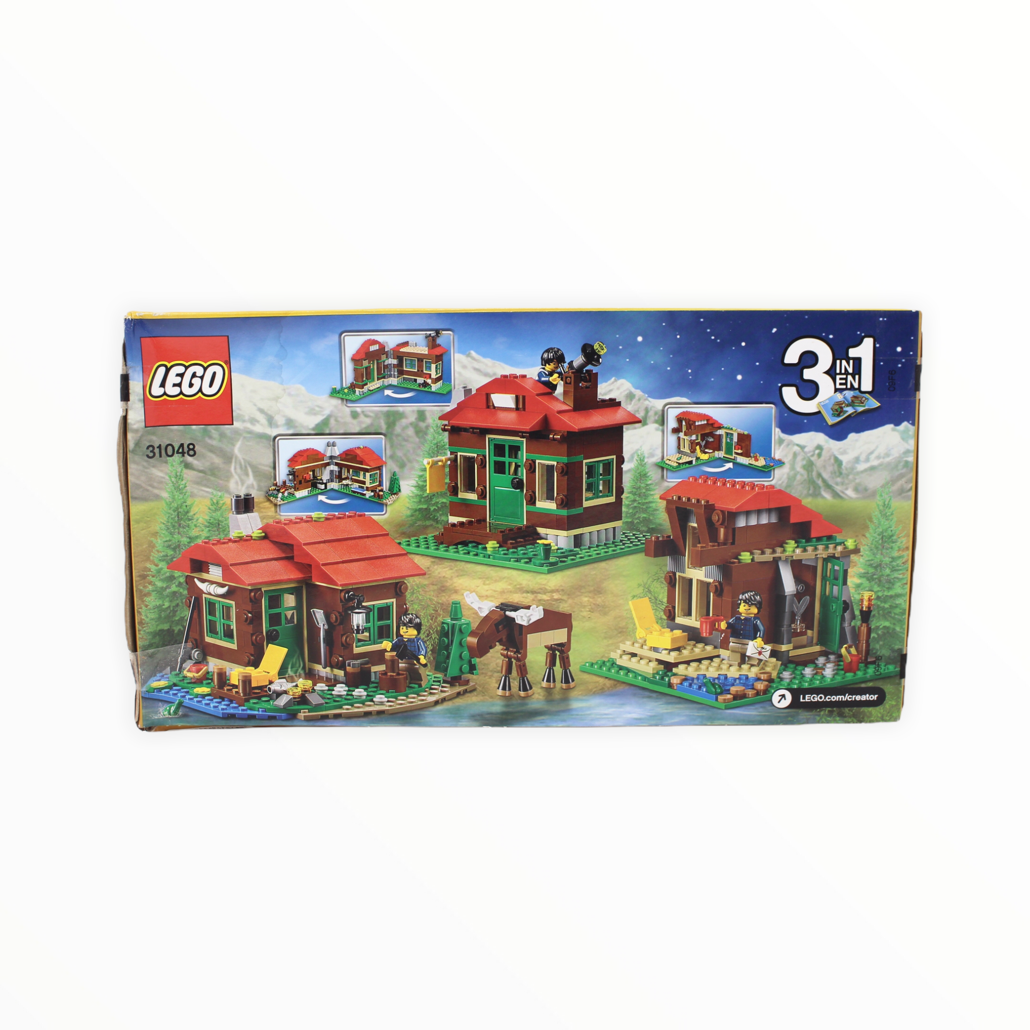 Retired Set 31048 Creator Lakeside Lodge