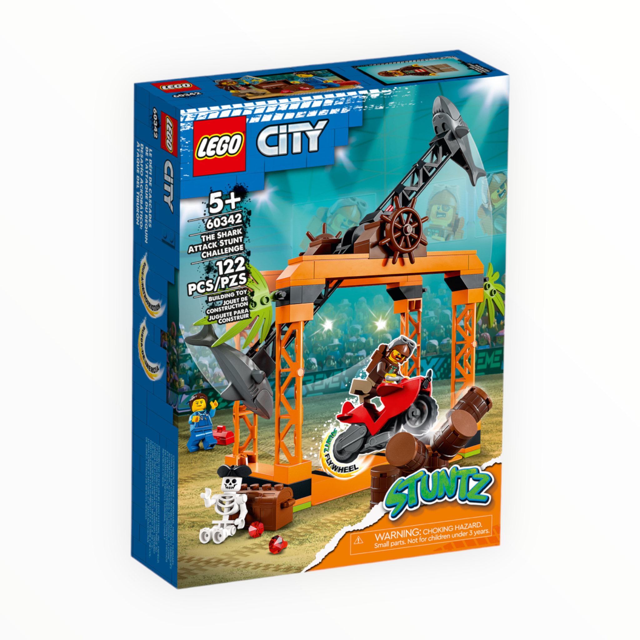 60342 City The Shark Attack Stunt Challenge