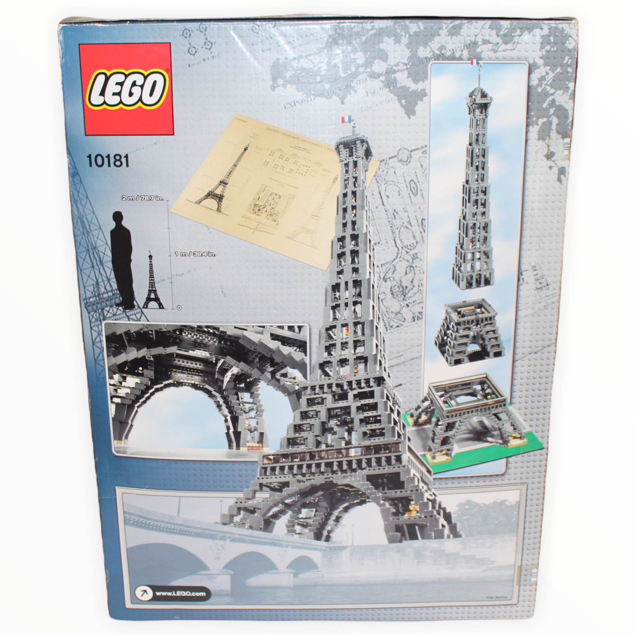 Certified Used Set 10181 Eiffel (1:300)